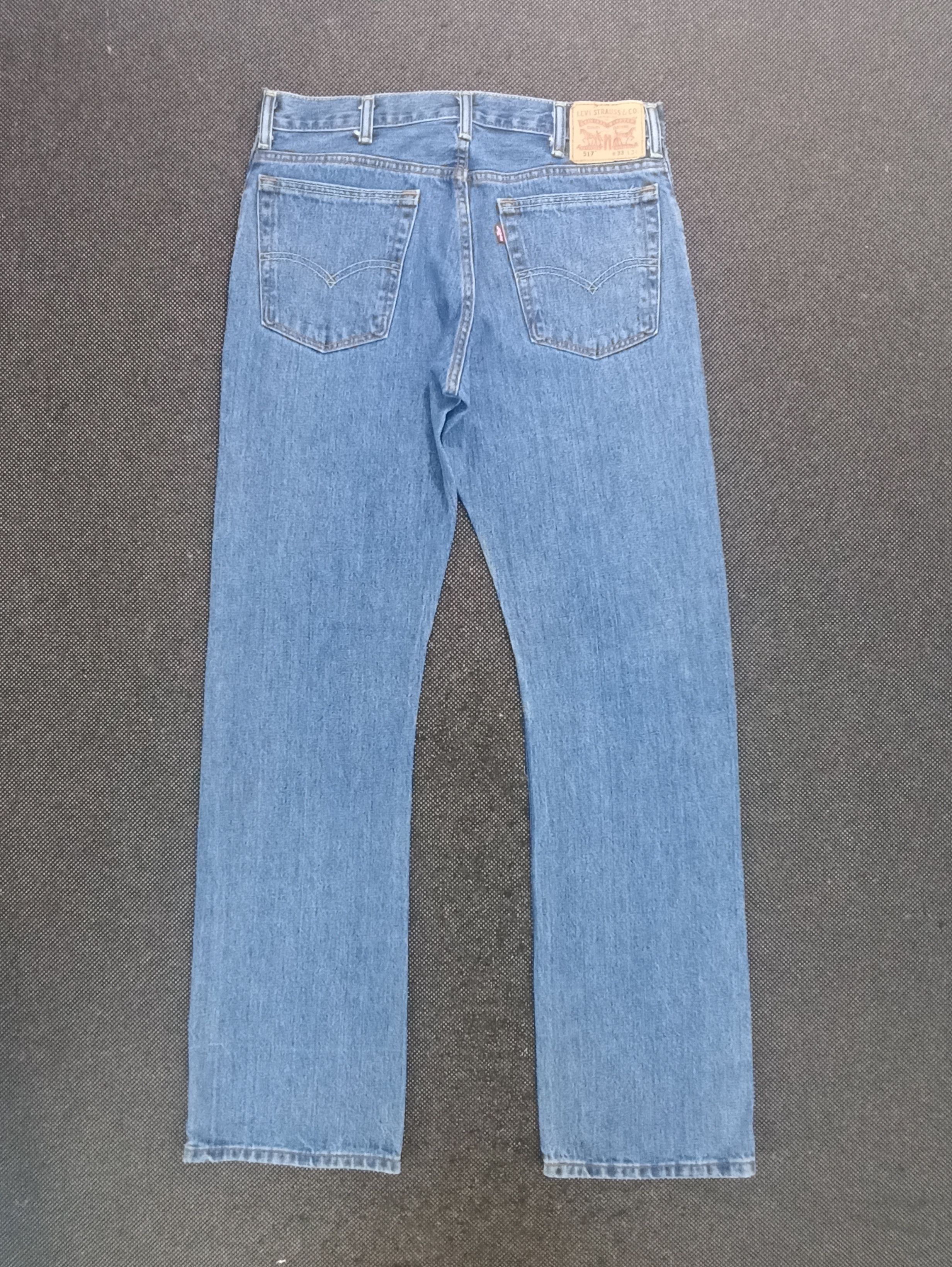 Jean × Levi's × Vintage VINTAGE LEVIS 517 BLUE JEANS -J296 Size US 34 / EU 50 - 2 Thumbnail