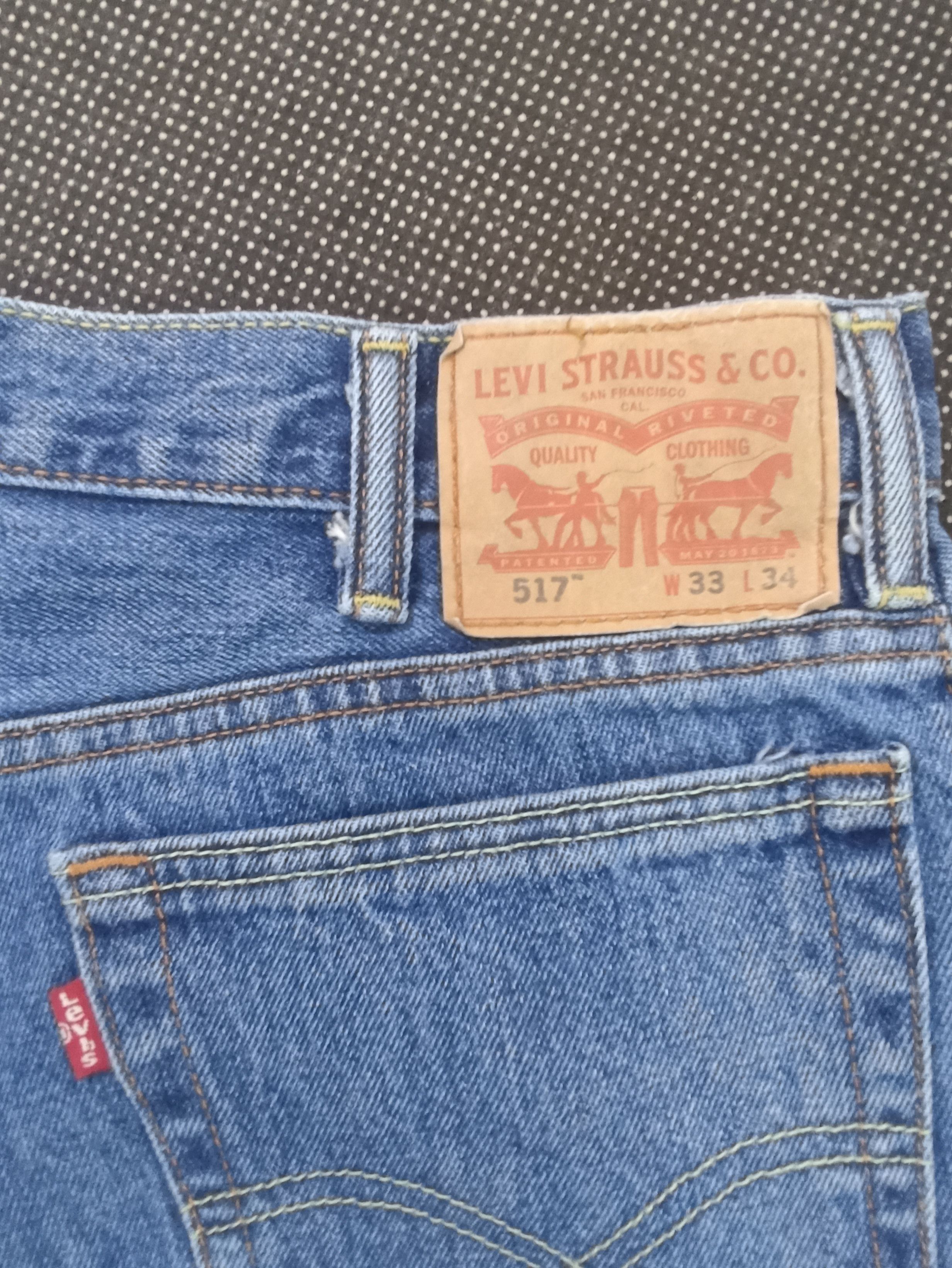 Jean × Levi's × Vintage VINTAGE LEVIS 517 BLUE JEANS -J296 Size US 34 / EU 50 - 10 Thumbnail