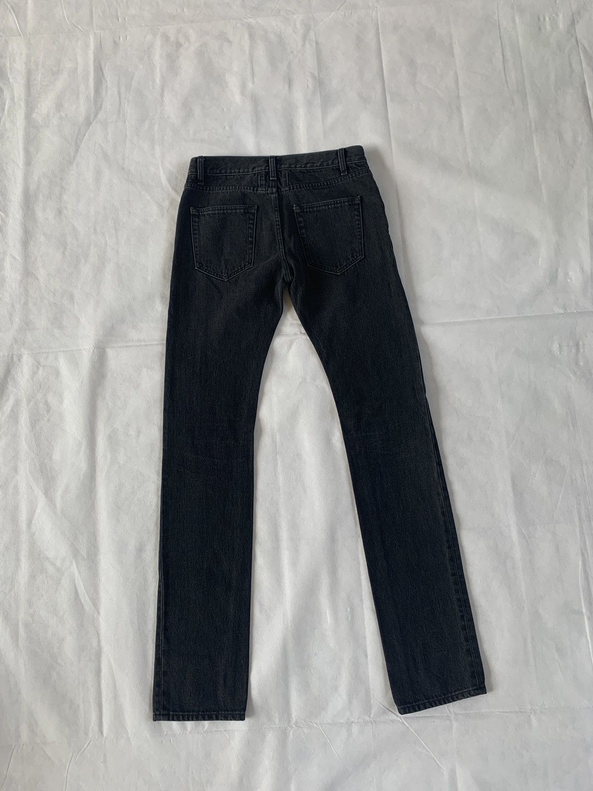 Saint Laurent Paris Denim in Washed Black Size US 28 / EU 44 - 13 Thumbnail