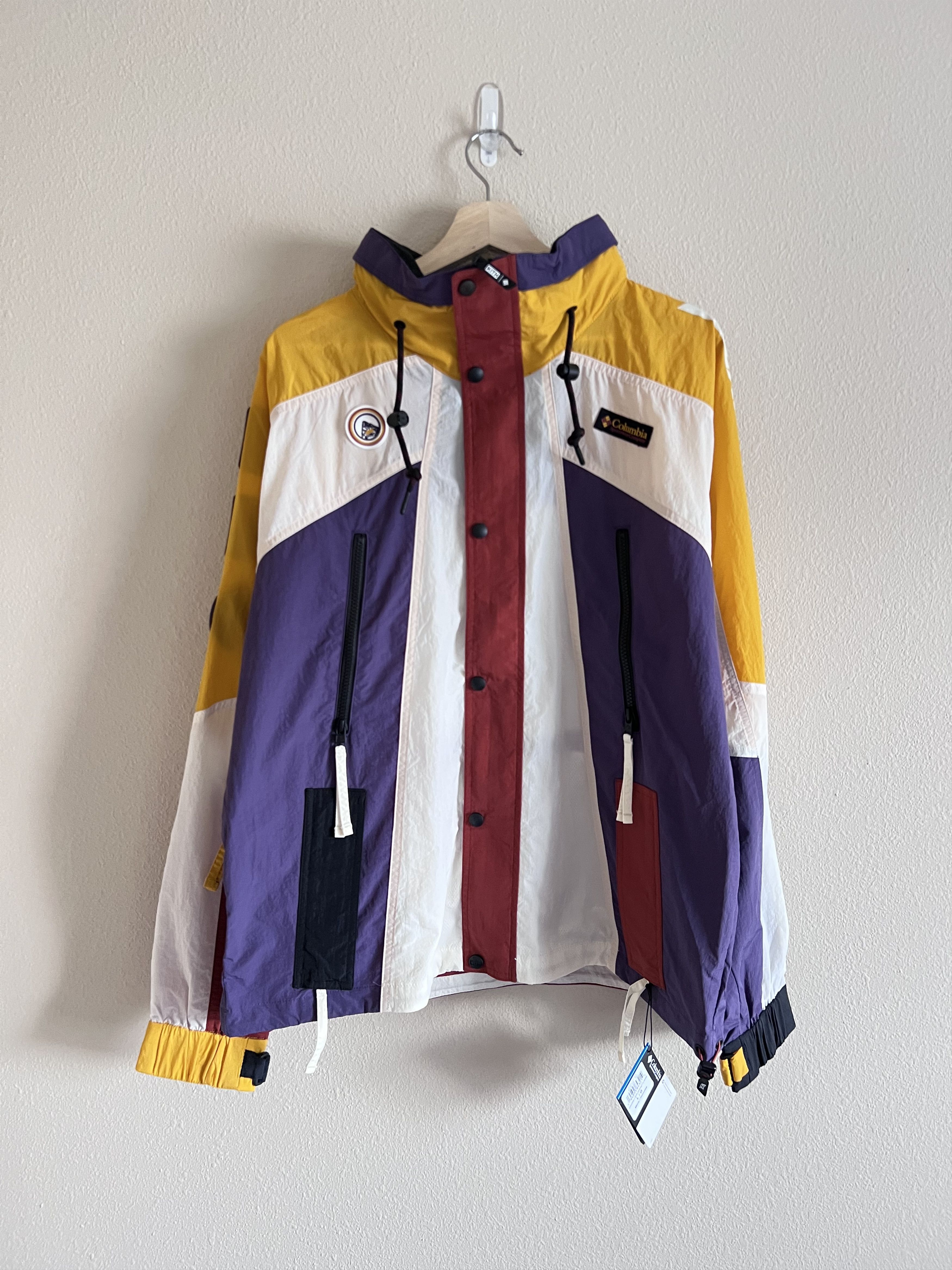 Kith Kith Columbia Chuting Jacket II Golden Yellow | Grailed