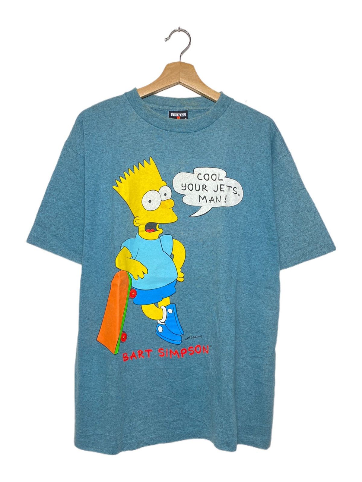 Vintage Vintage Bart Simpson Skateboard Tees Grailed 8053