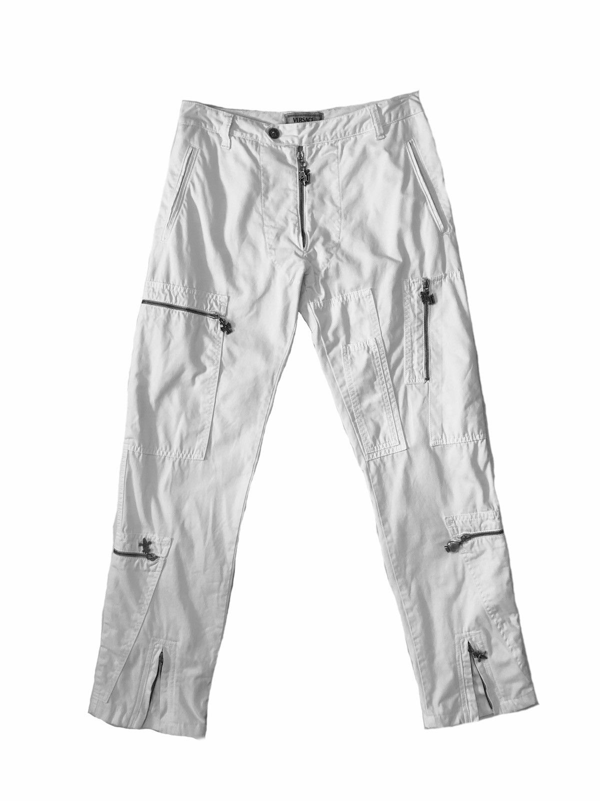 Versace Archival Versace Jeans Signature Utility Zipper Pants Size US 30 / EU 46 - 1 Thumbnail