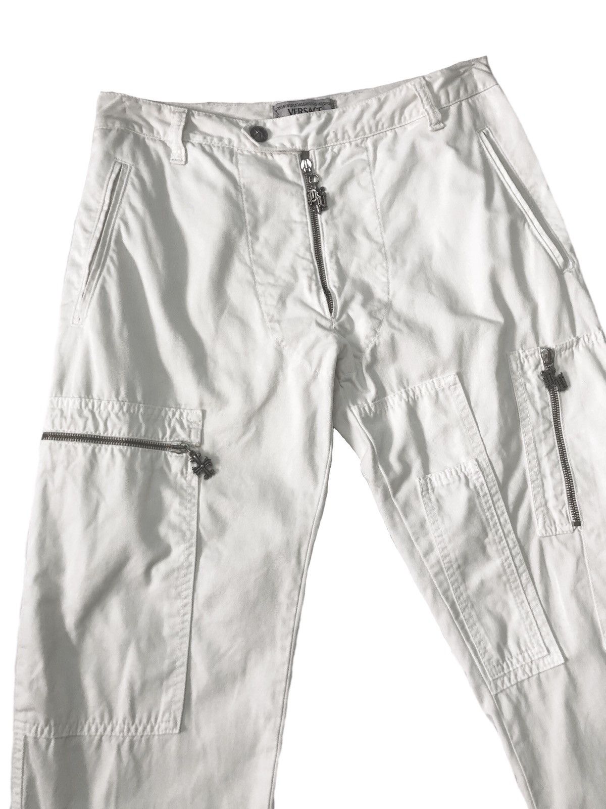 Versace Archival Versace Jeans Signature Utility Zipper Pants Size US 30 / EU 46 - 5 Thumbnail