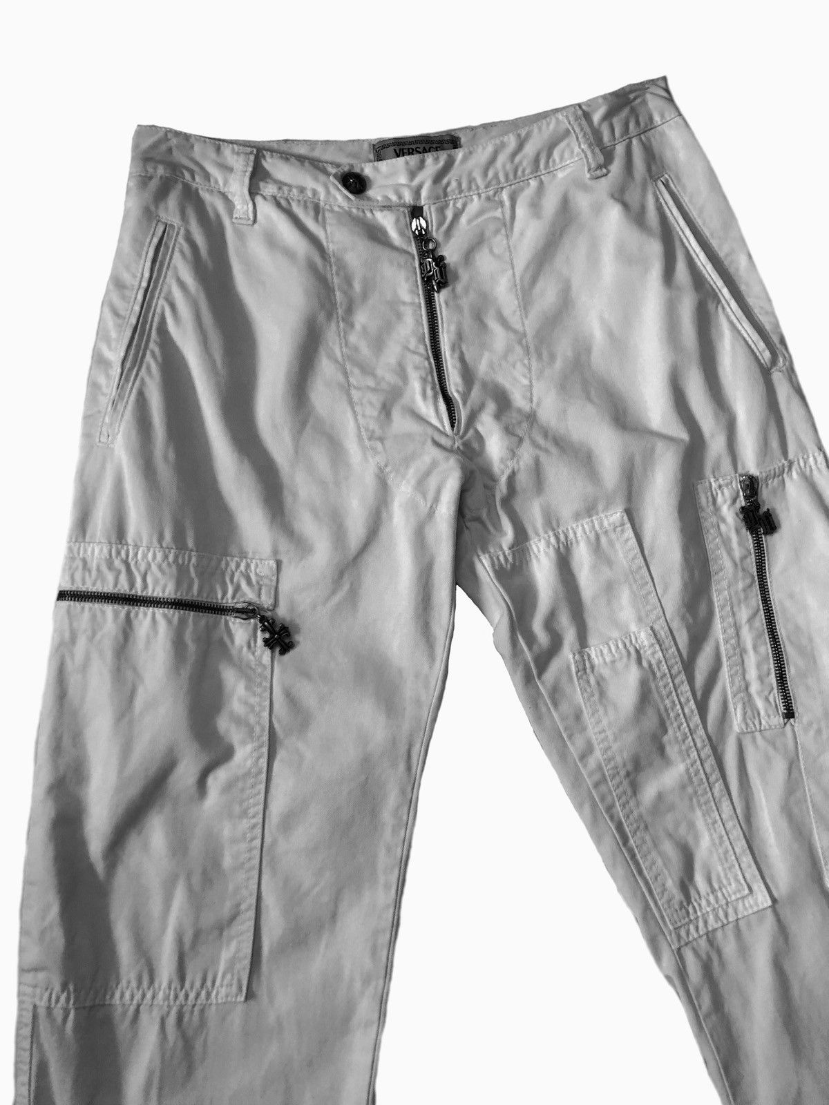 Versace Archival Versace Jeans Signature Utility Zipper Pants Size US 30 / EU 46 - 3 Thumbnail