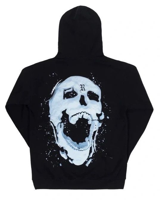 Revenge Revenge Snowfall Arch Logo Black Hoodie Size US M / EU 48-50 / 2 - 2 Thumbnail