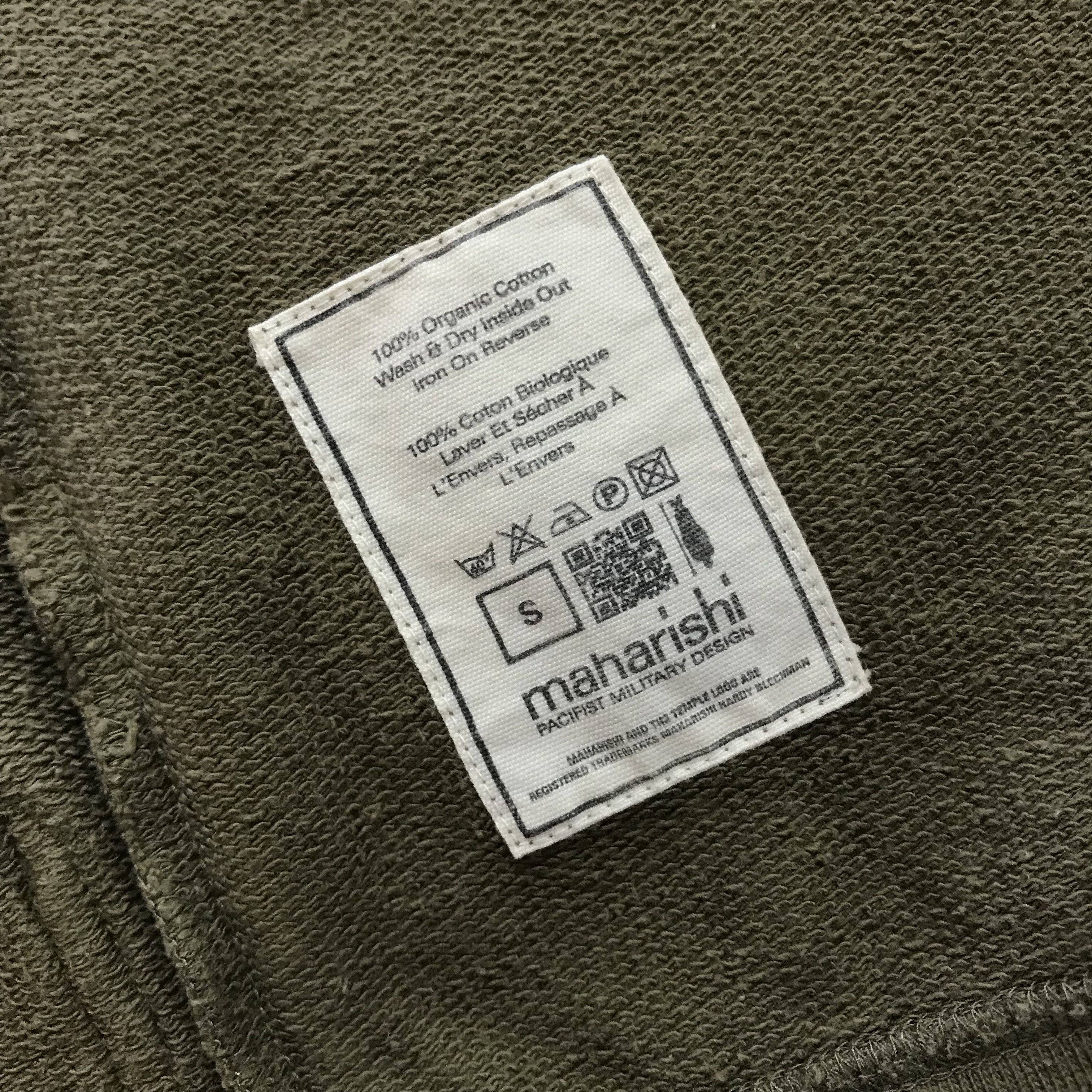 Maharishi MAHARISHI Military Hoodie Hoody Organic Box Logo Embroidery Size US S / EU 44-46 / 1 - 7 Thumbnail