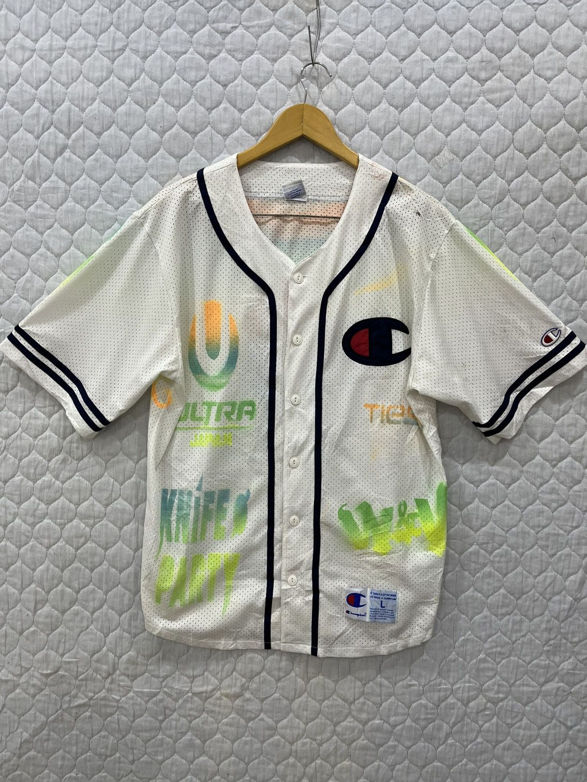 Champion (Ff). CHAMPION BASEBALL JERSEY Size US L / EU 52-54 / 3 - 1 Thumbnail