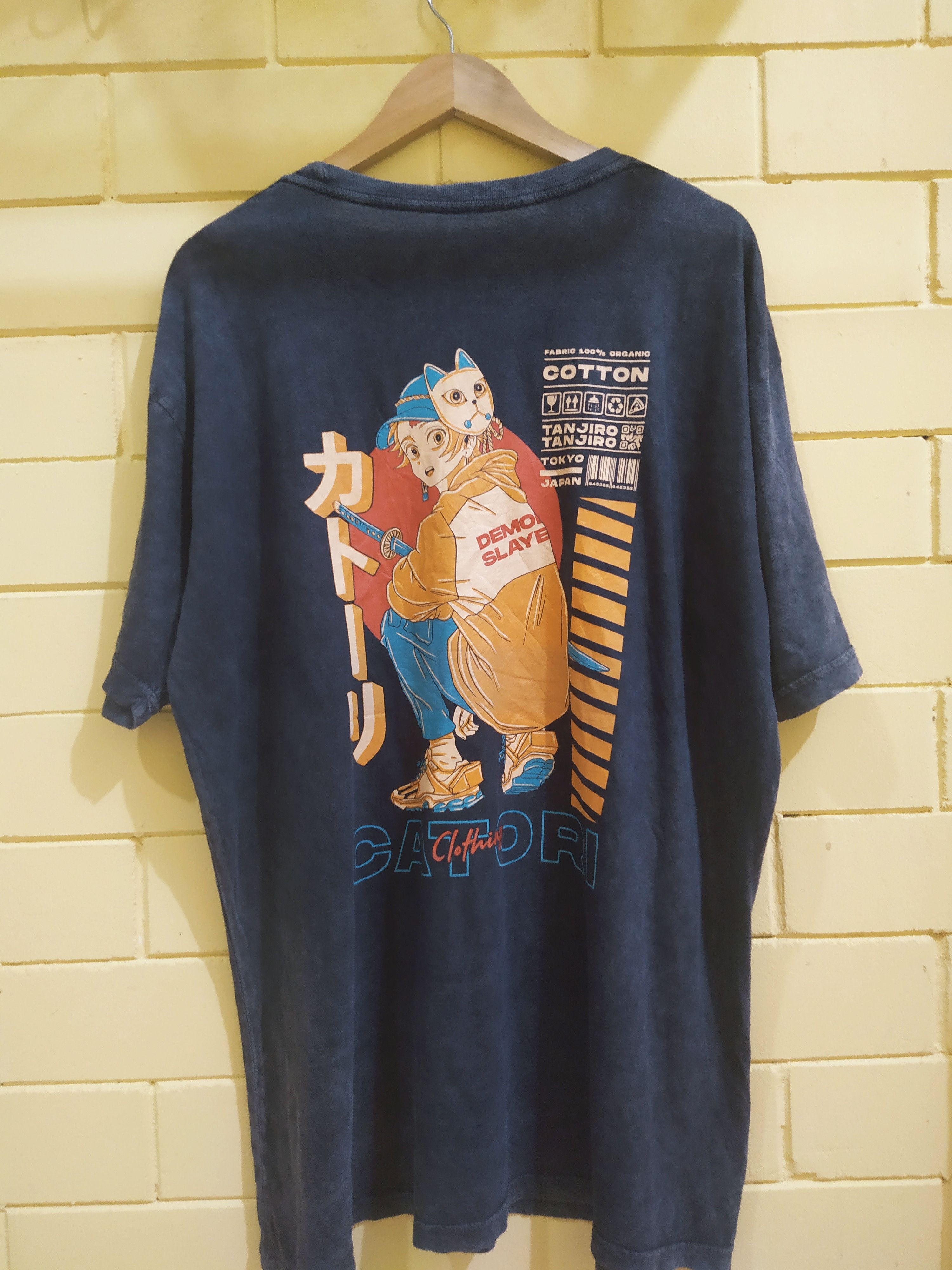 Vintage Demon Slayer x Catori Casual Anime shirt vintage Size US XL / EU 56 / 4 - 2 Thumbnail