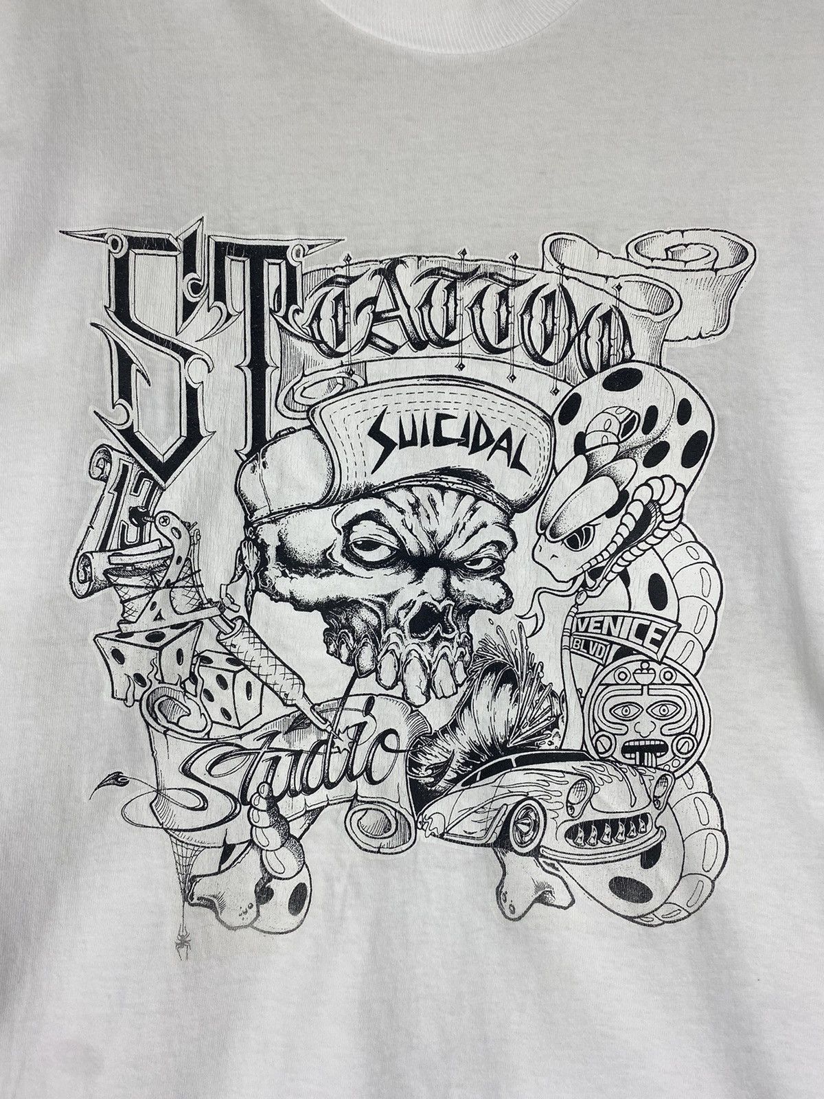 Band Tees × Vintage Vintage rare Suicidal Tendencies thrash hardcore band Size US L / EU 52-54 / 3 - 3 Thumbnail