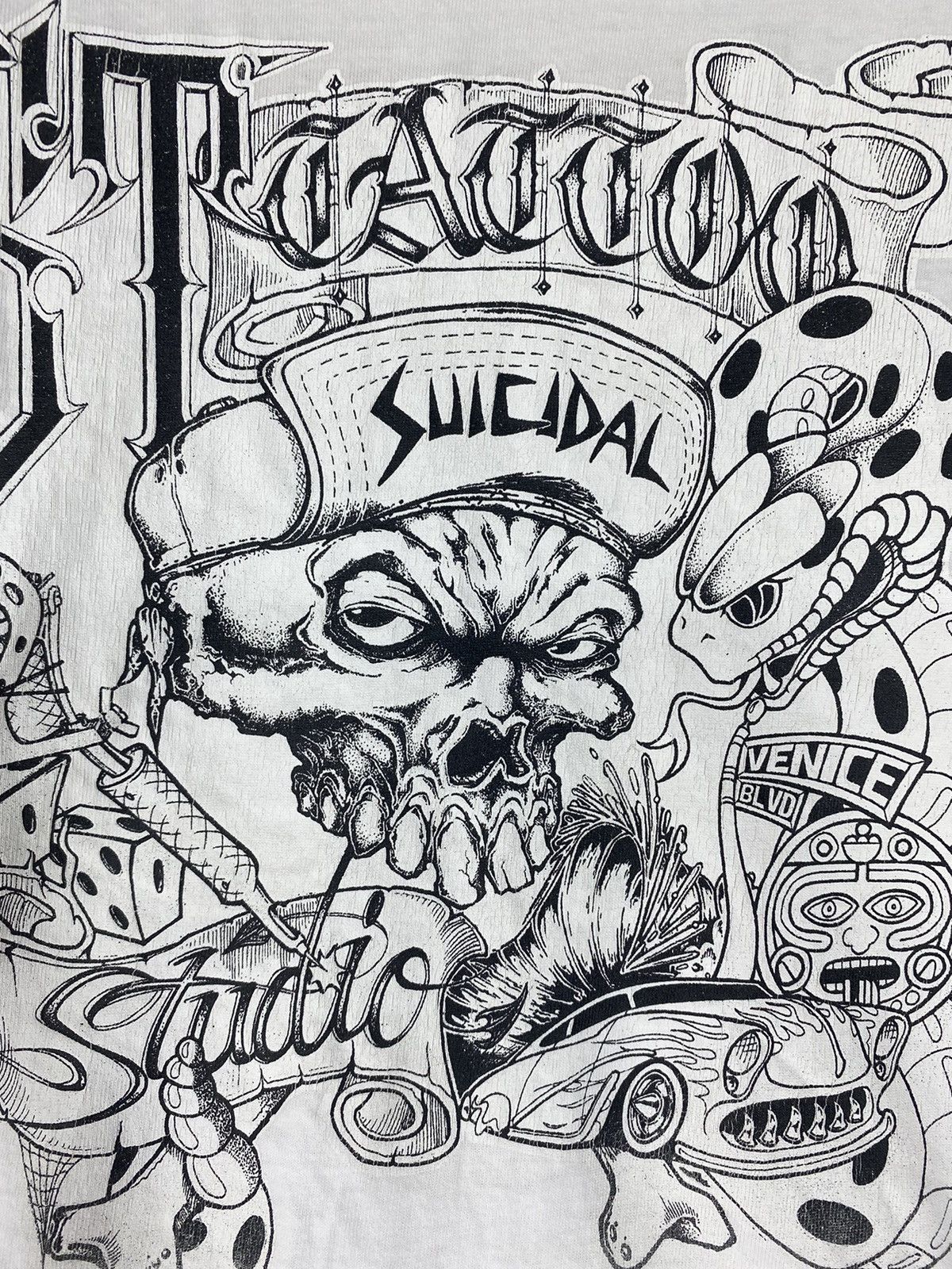 Band Tees × Vintage Vintage rare Suicidal Tendencies thrash hardcore band Size US L / EU 52-54 / 3 - 4 Thumbnail