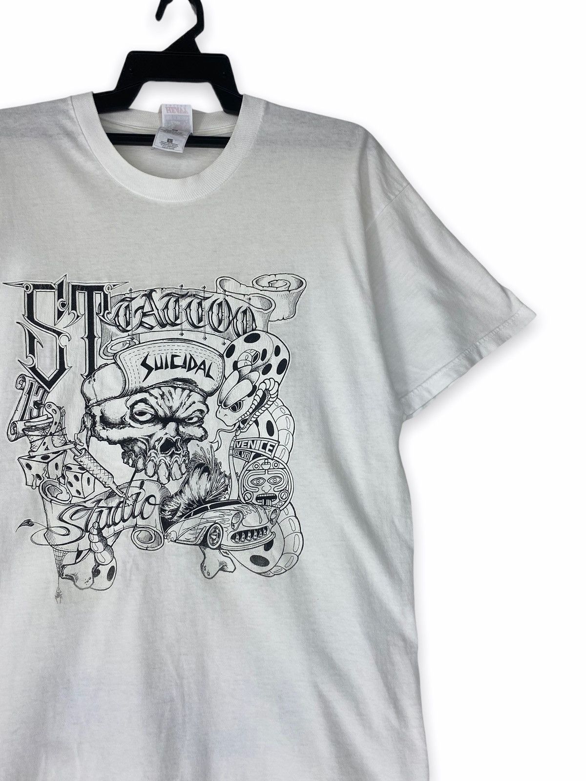 Band Tees × Vintage Vintage rare Suicidal Tendencies thrash hardcore band Size US L / EU 52-54 / 3 - 2 Thumbnail