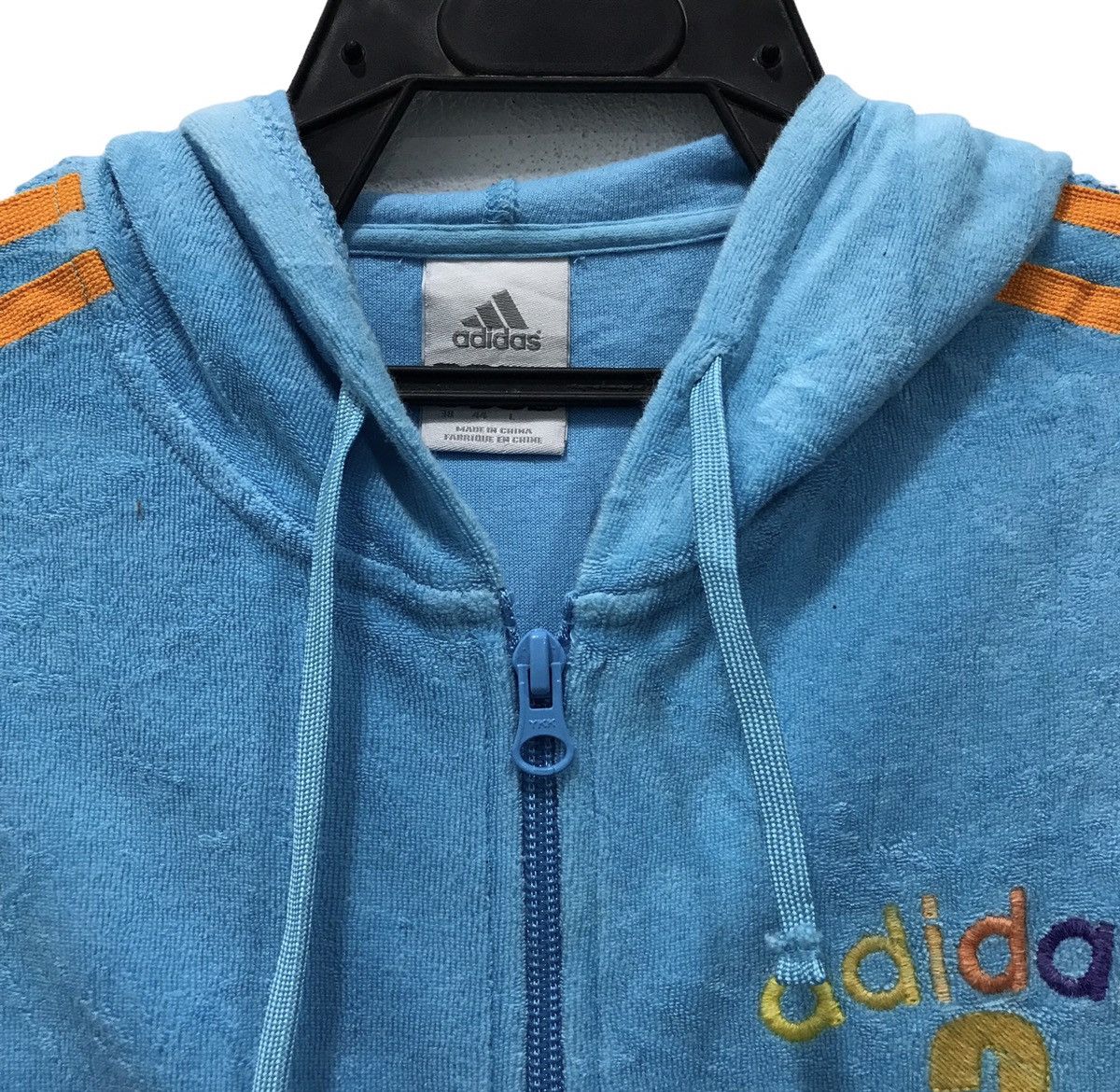 ADIDAS SHORT SLEEVE JACKET HOODIE