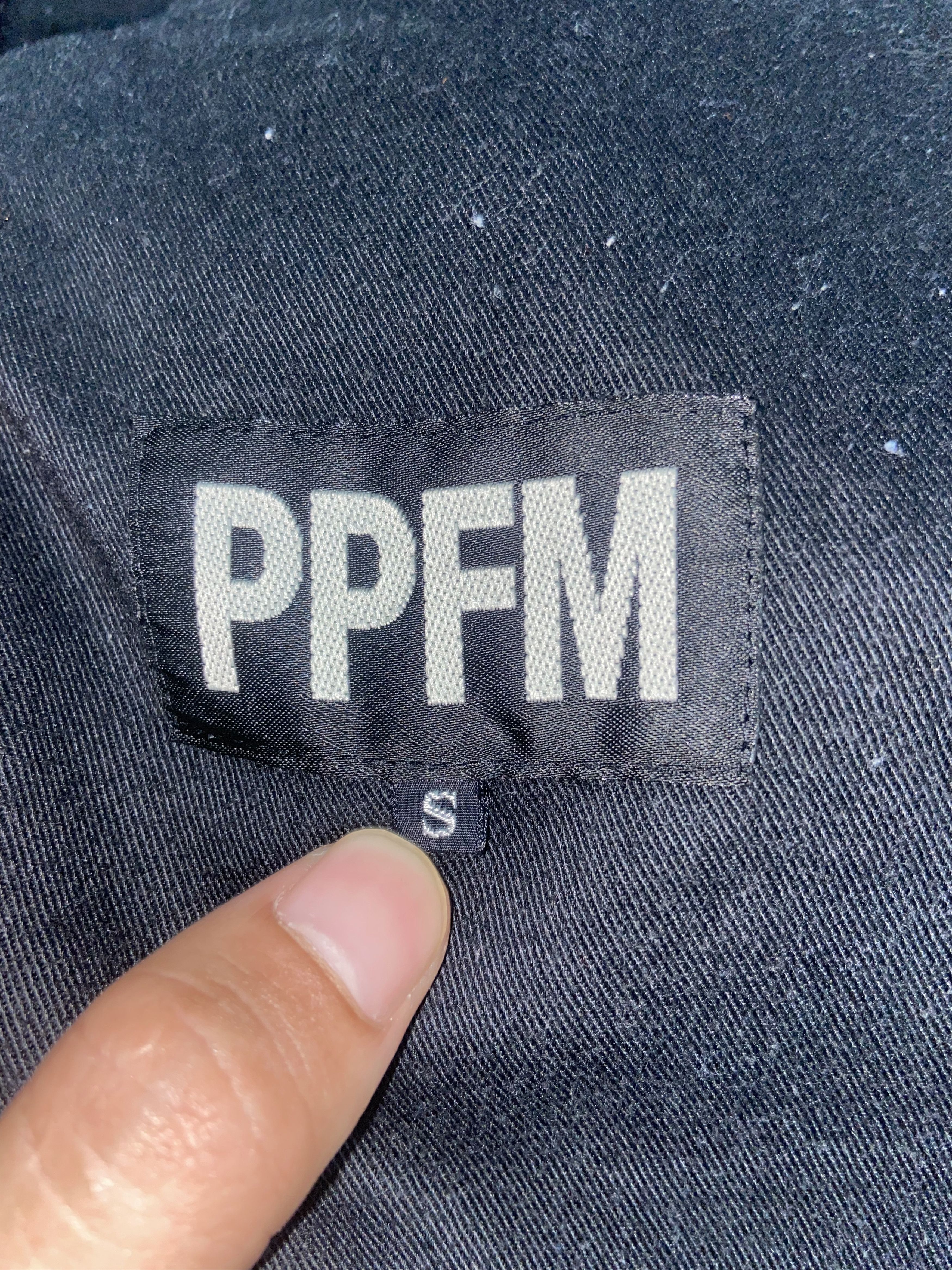 Japanese Brand PPFM black pinstripe vintage Cargo Pants Size S Size US 31 - 15 Thumbnail