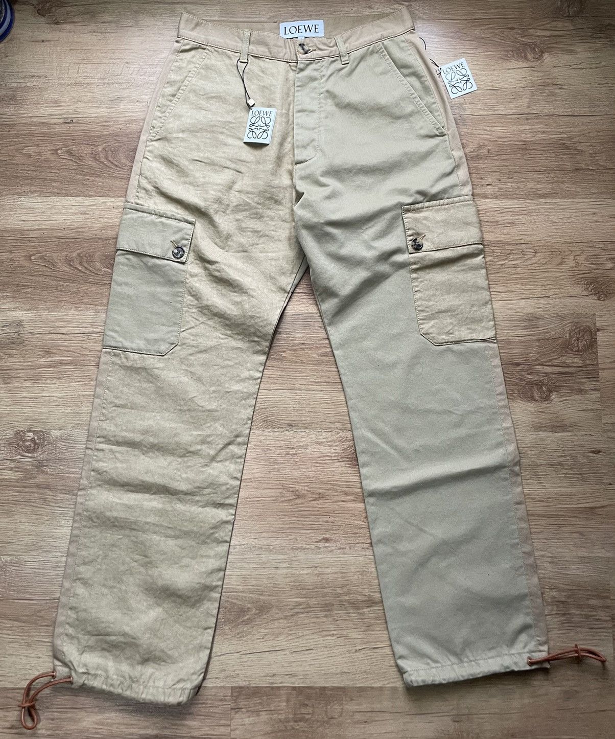 loewe 2020 sample cargo pants