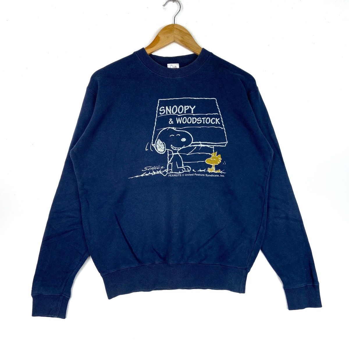 Vintage Vintage Peanuts Snoopy Woodstock Linus Sweatshirt Animation