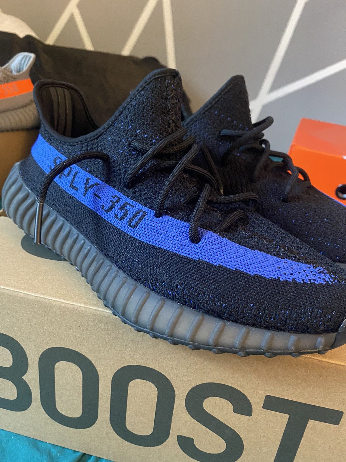 university blue yeezy