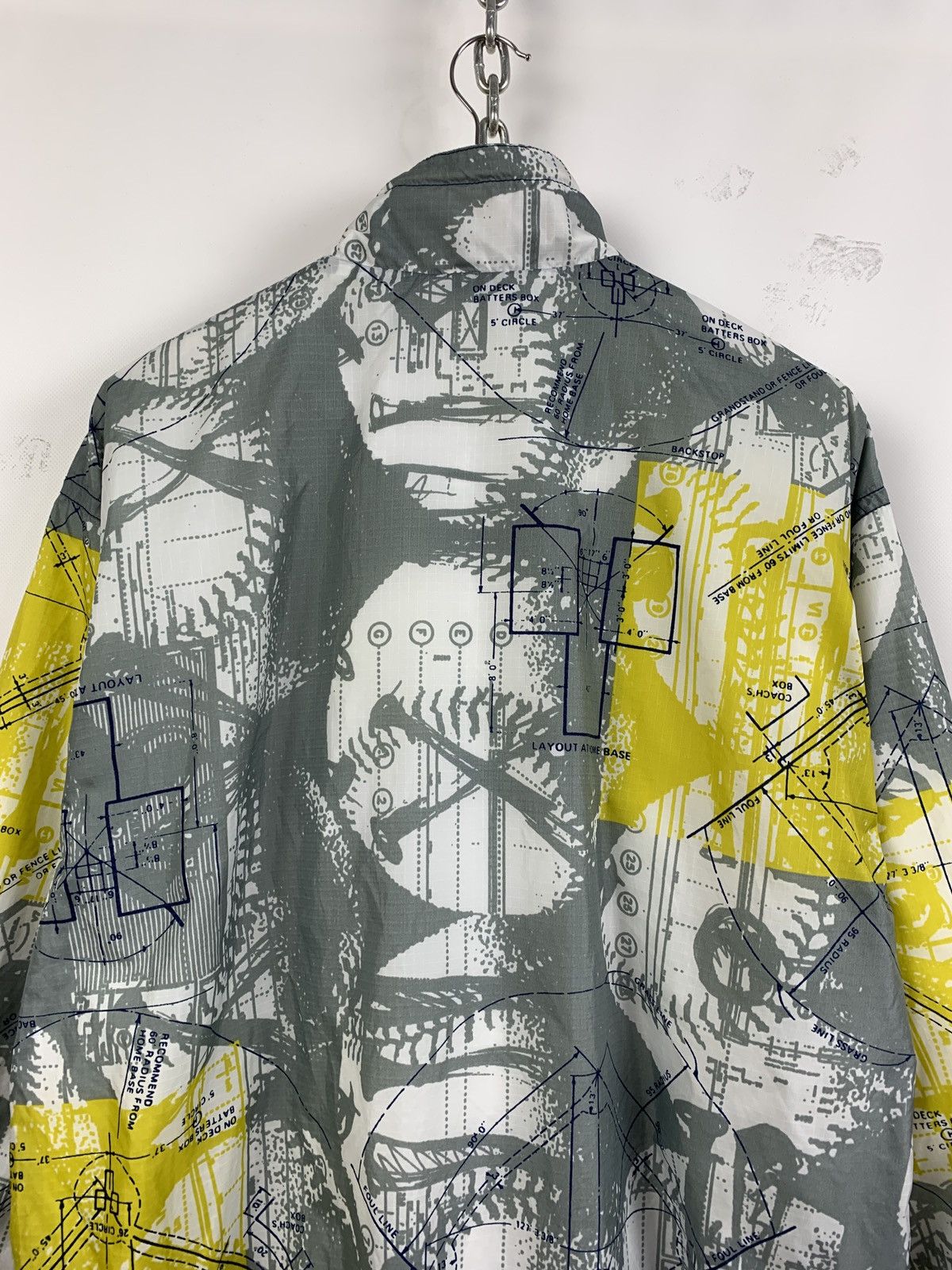 Nike 90s Vintage Nike Sport&Fitness All Over Print Anorak Jacket Size US M / EU 48-50 / 2 - 14 Thumbnail