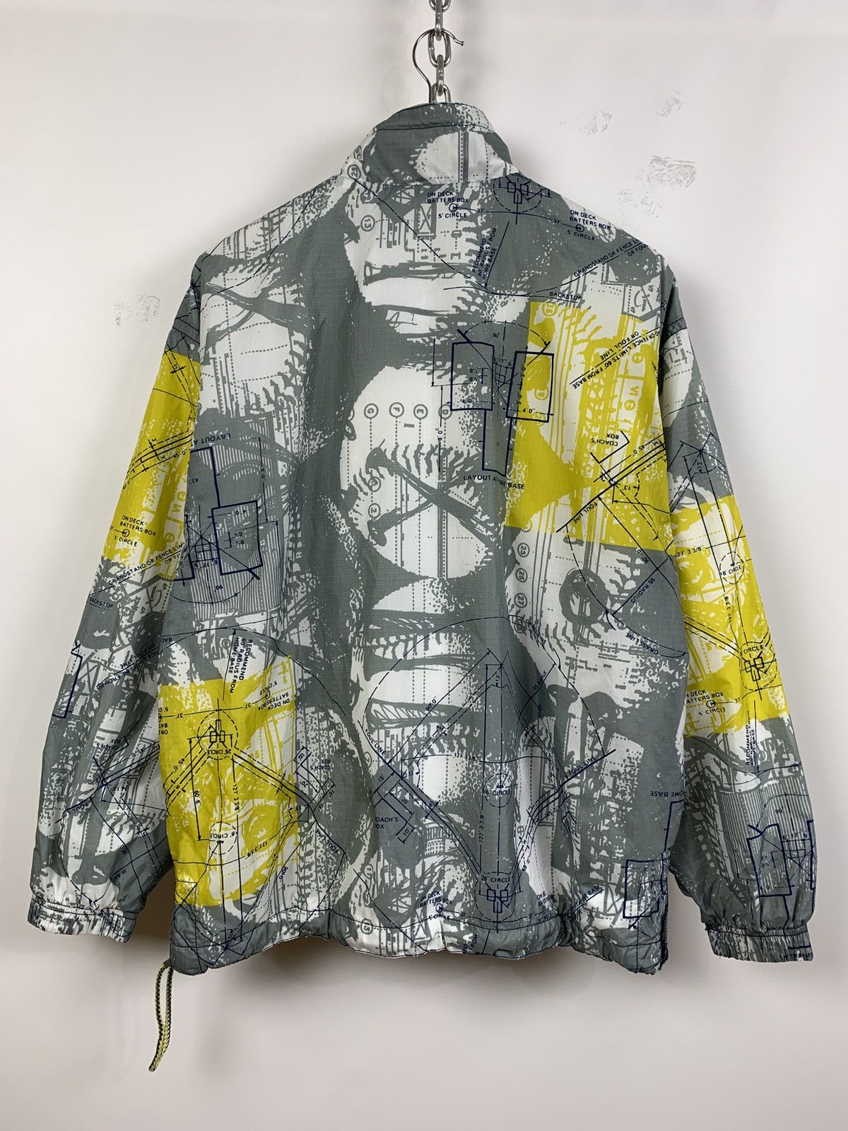 Nike 90s Vintage Nike Sport&Fitness All Over Print Anorak Jacket Size US M / EU 48-50 / 2 - 3 Thumbnail