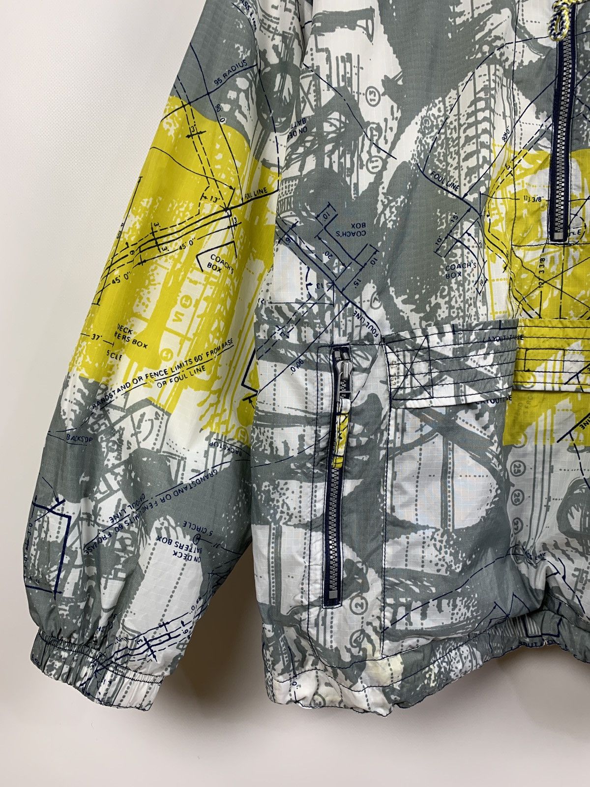 Nike 90s Vintage Nike Sport&Fitness All Over Print Anorak Jacket Size US M / EU 48-50 / 2 - 7 Thumbnail
