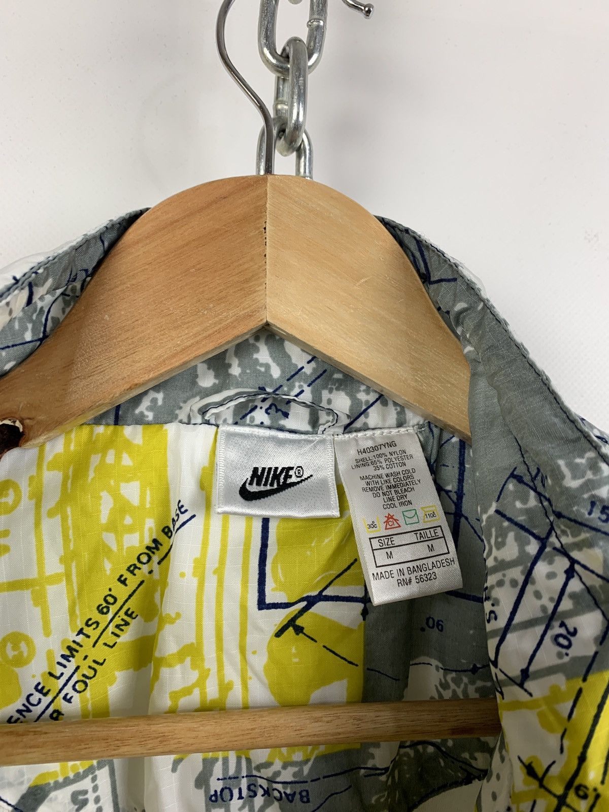 Nike 90s Vintage Nike Sport&Fitness All Over Print Anorak Jacket Size US M / EU 48-50 / 2 - 19 Thumbnail