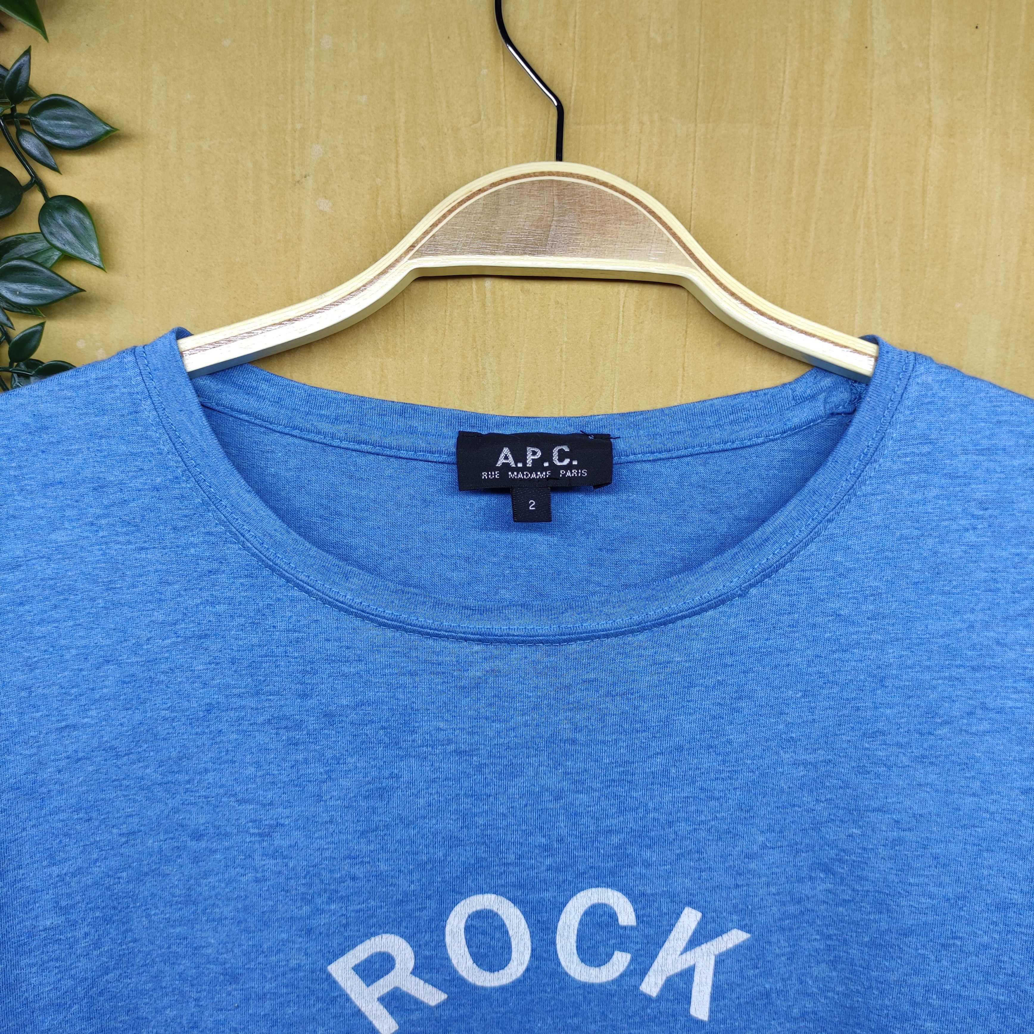 A.P.C. A.P.C ROCK SUCKS T-shirt Size US M / EU 48-50 / 2 - 7 Thumbnail