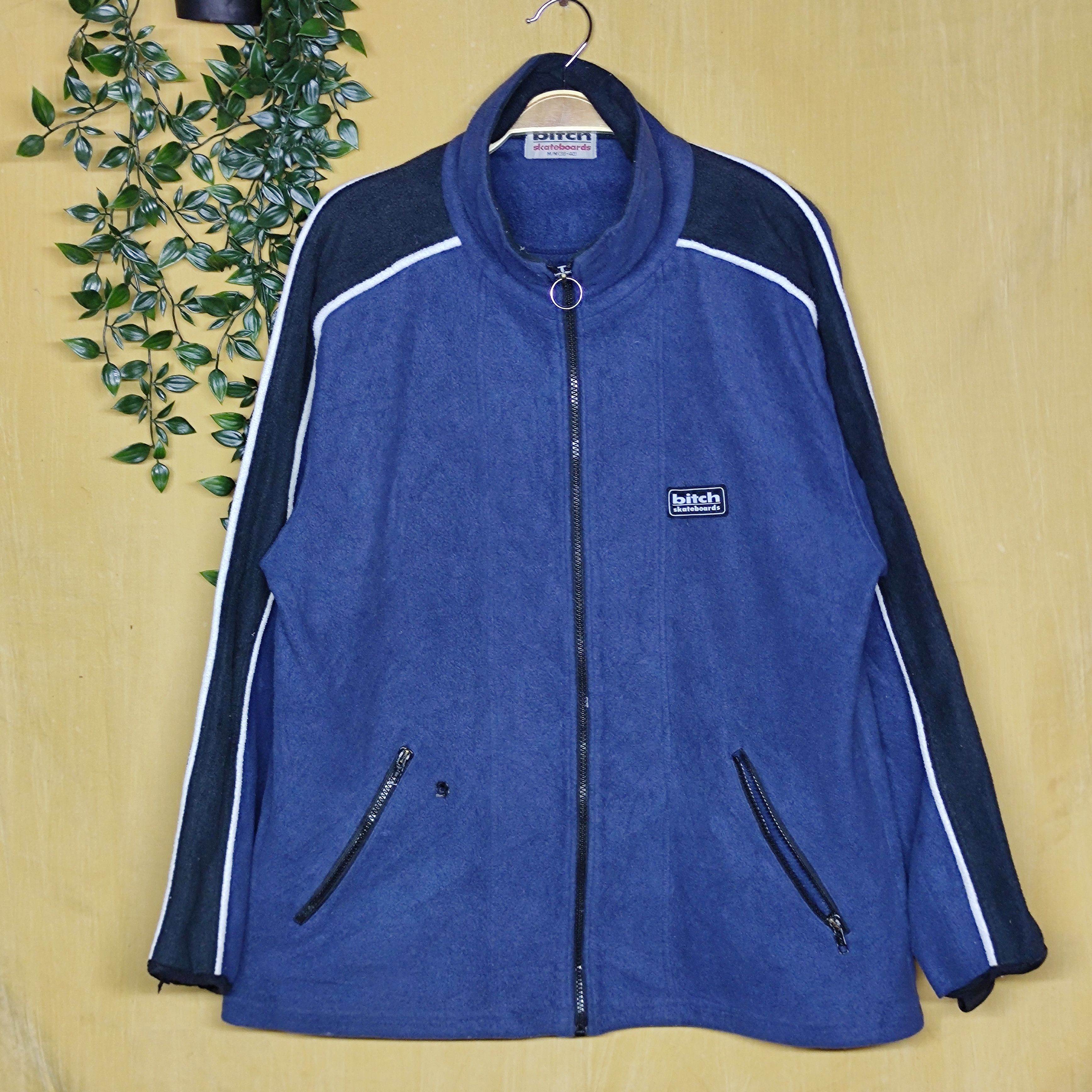 Vintage Bitch skateboard fleece jacket