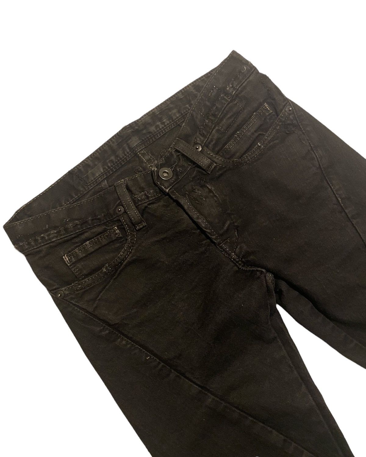 Rick Owens Rick Owens DRKSHDW spiral cut denim Size US 28 / EU 44 - 2 Thumbnail