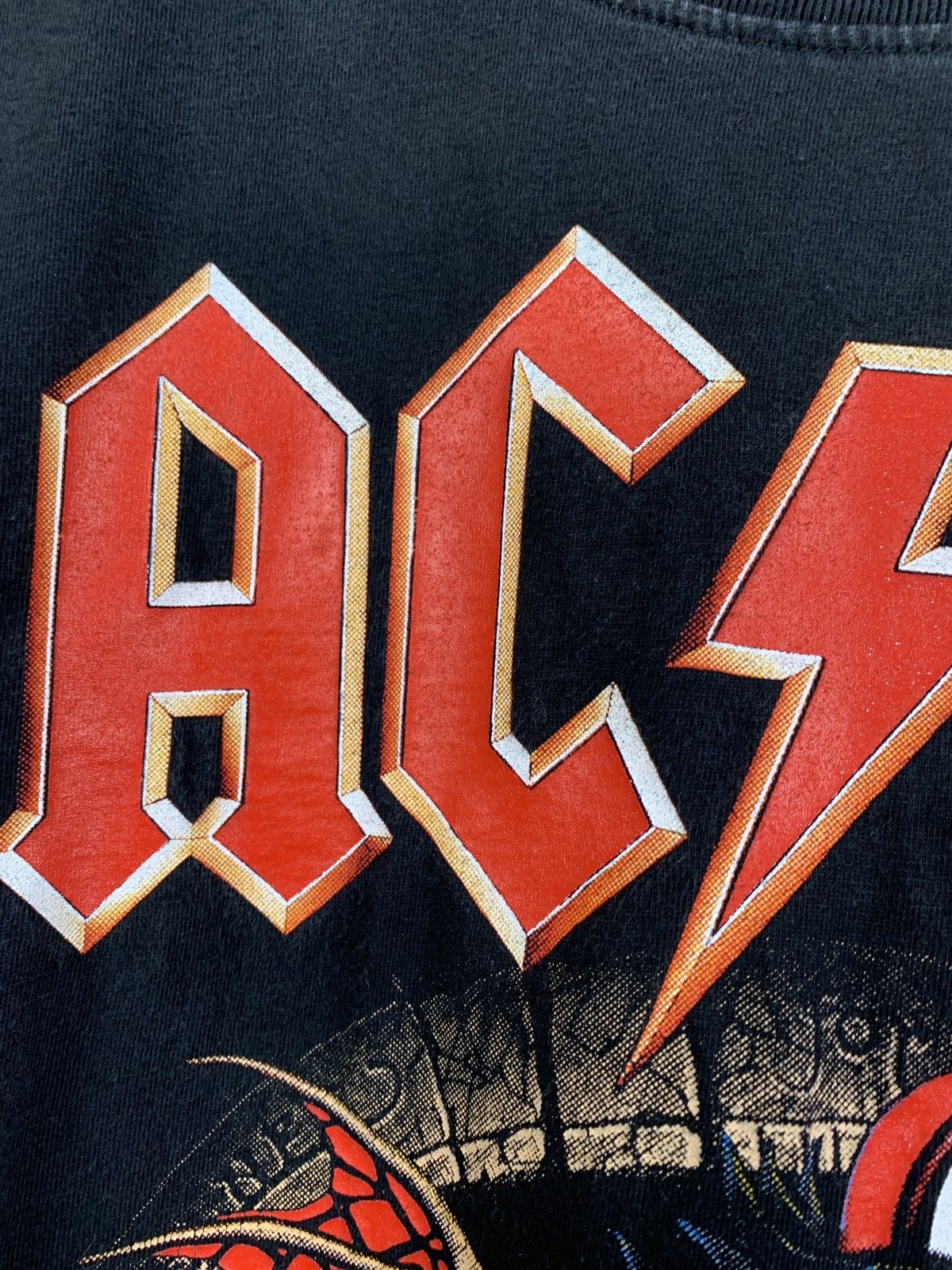 AC/DC Vintage AC/DC Are You Ready? Single Stitch Band T-Shirt Size US L / EU 52-54 / 3 - 10 Thumbnail