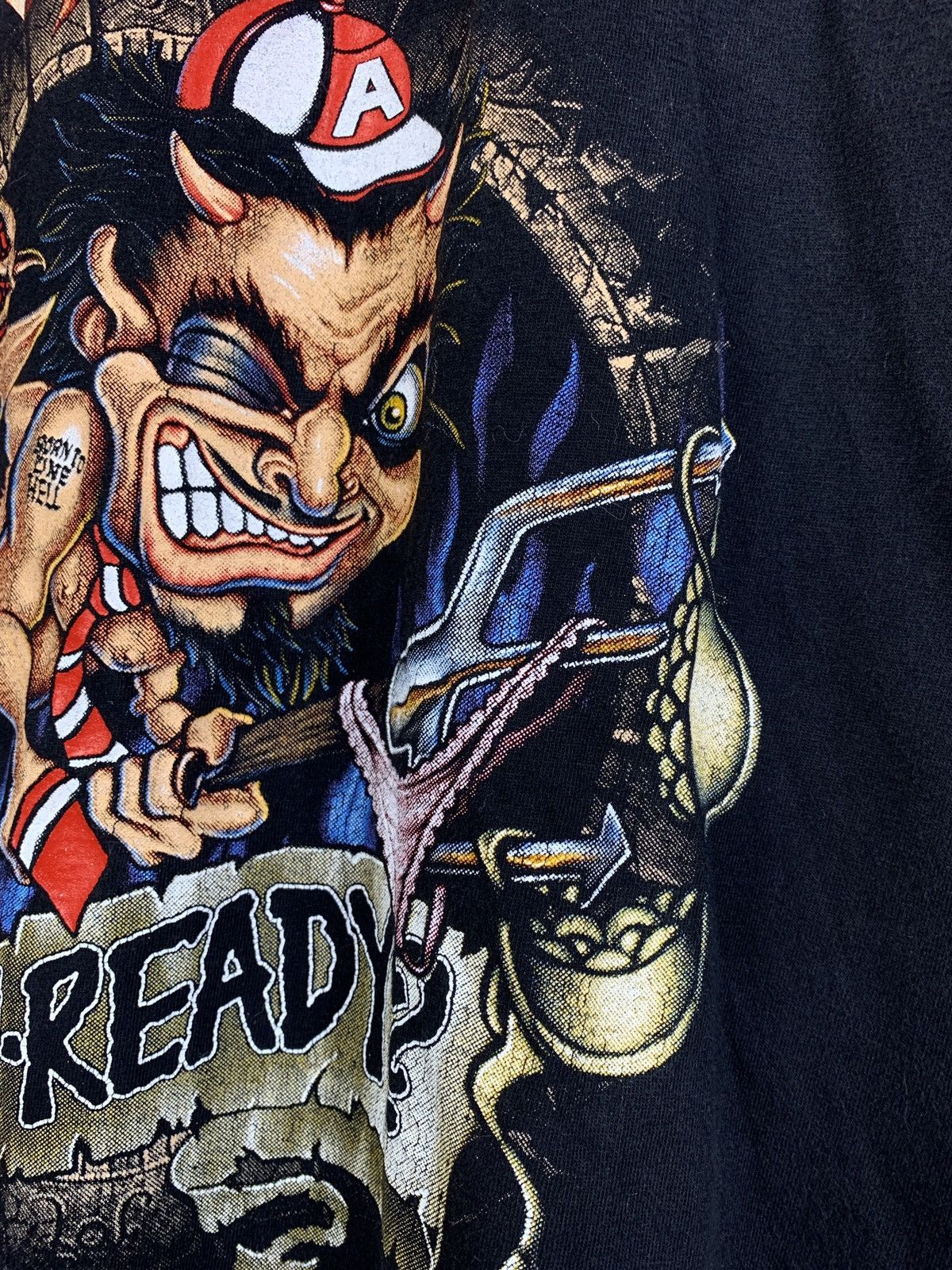 AC/DC Vintage AC/DC Are You Ready? Single Stitch Band T-Shirt Size US L / EU 52-54 / 3 - 9 Thumbnail