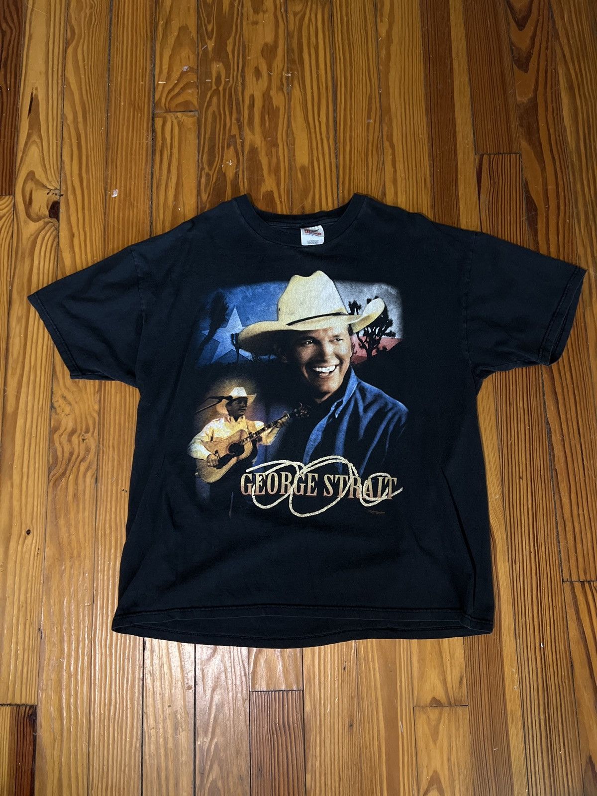 Vintage George Straight Tee | Grailed