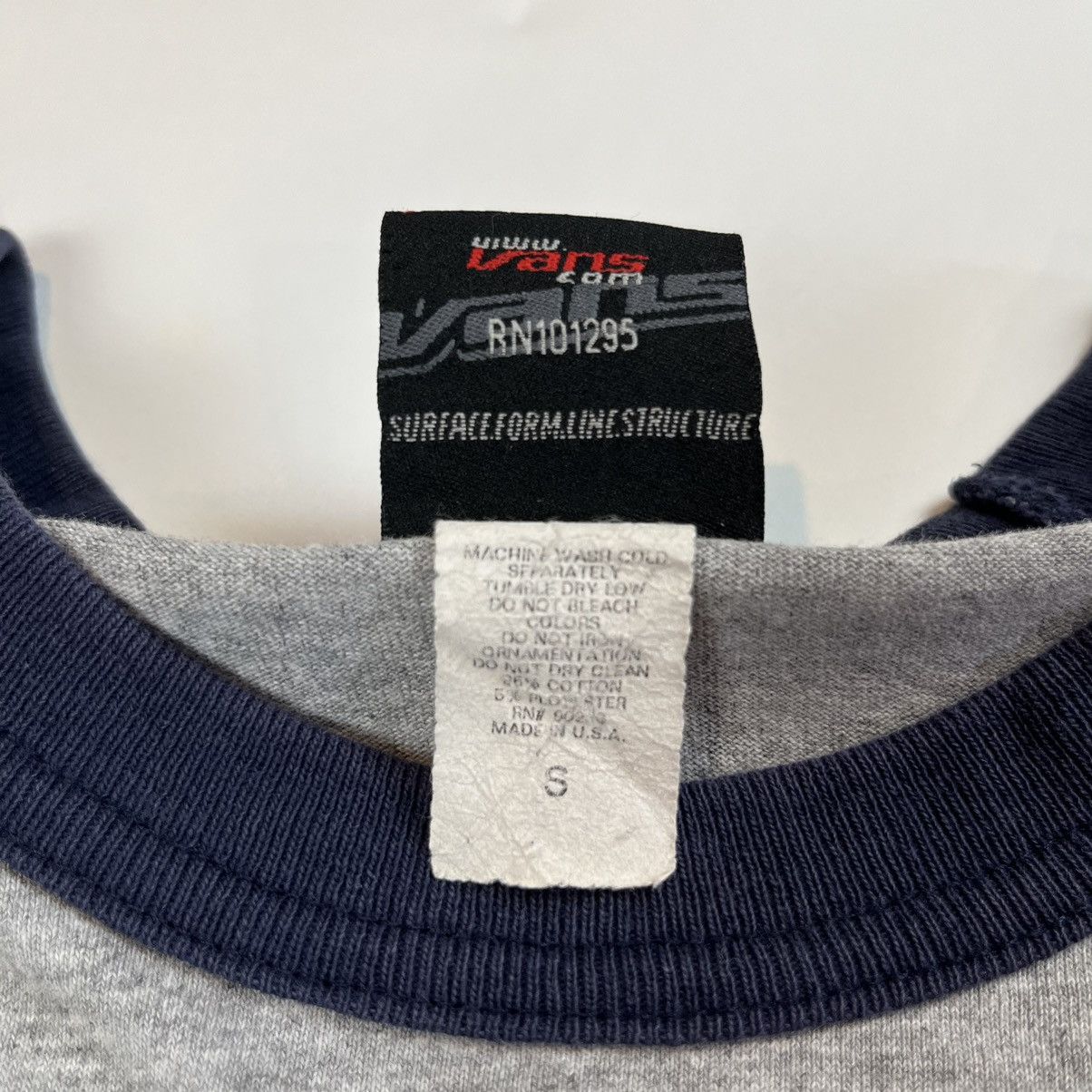 Vans Vintage Vans 90s Skate Longsleeve Shirt Size S Size US S / EU 44-46 / 1 - 6 Thumbnail