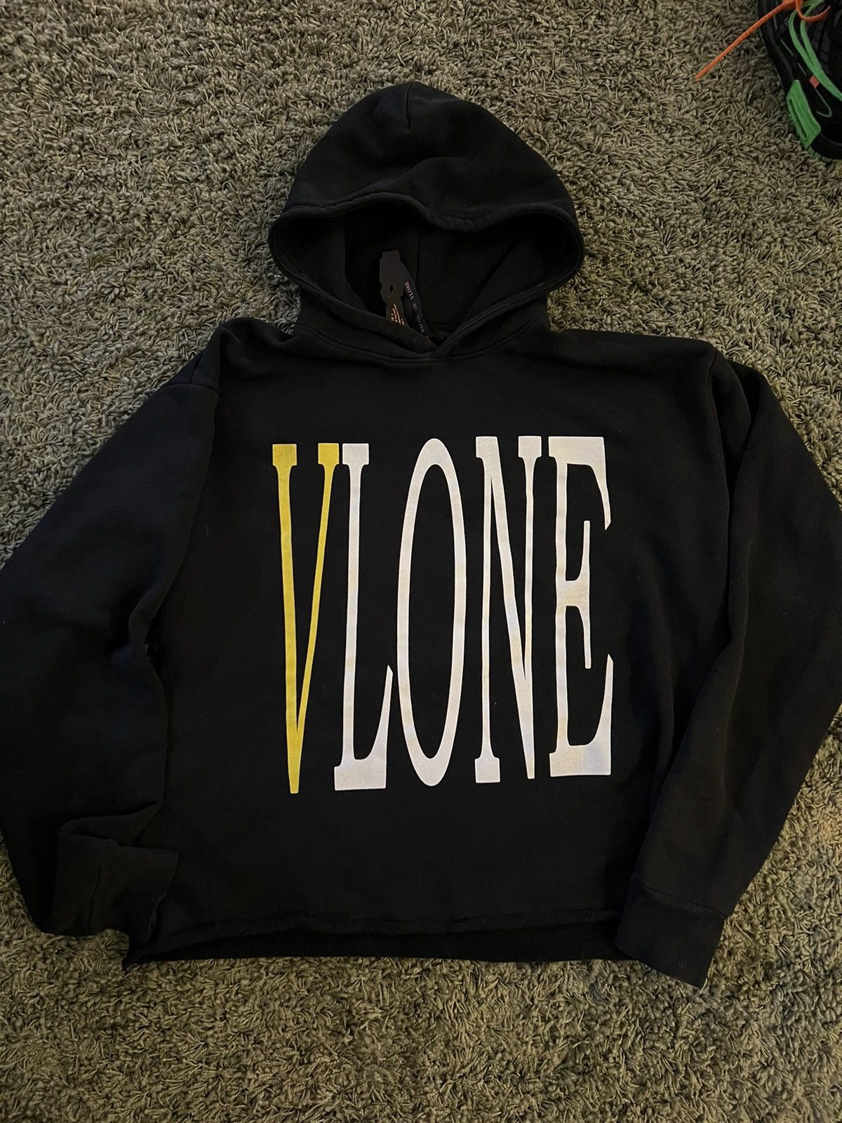 Vlone Vlone Staple Hoodie Yellow | Grailed