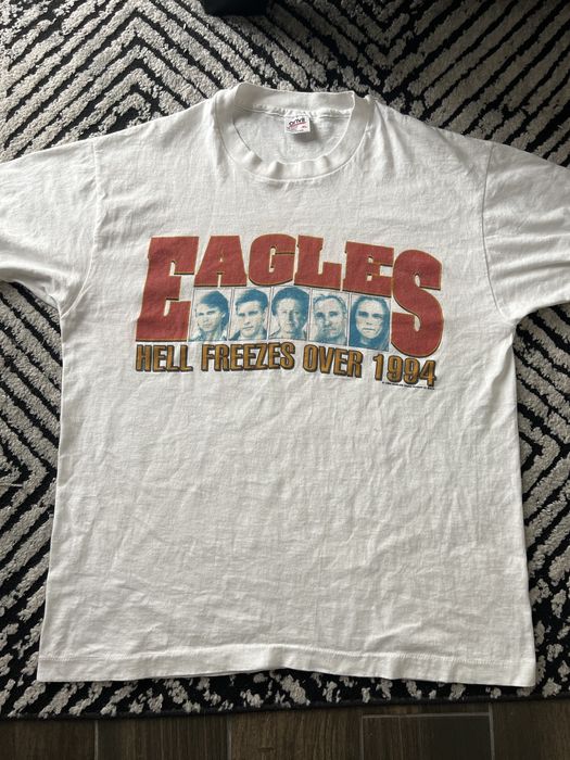 Vintage Eagles Hell Freezes Over T-shirt 1994 Rock 90s Tour