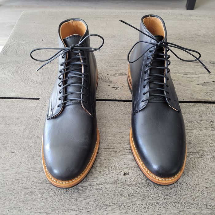 Viberg Viberg Black Calf Derby Boot - 7.5, 2030 Last | Grailed