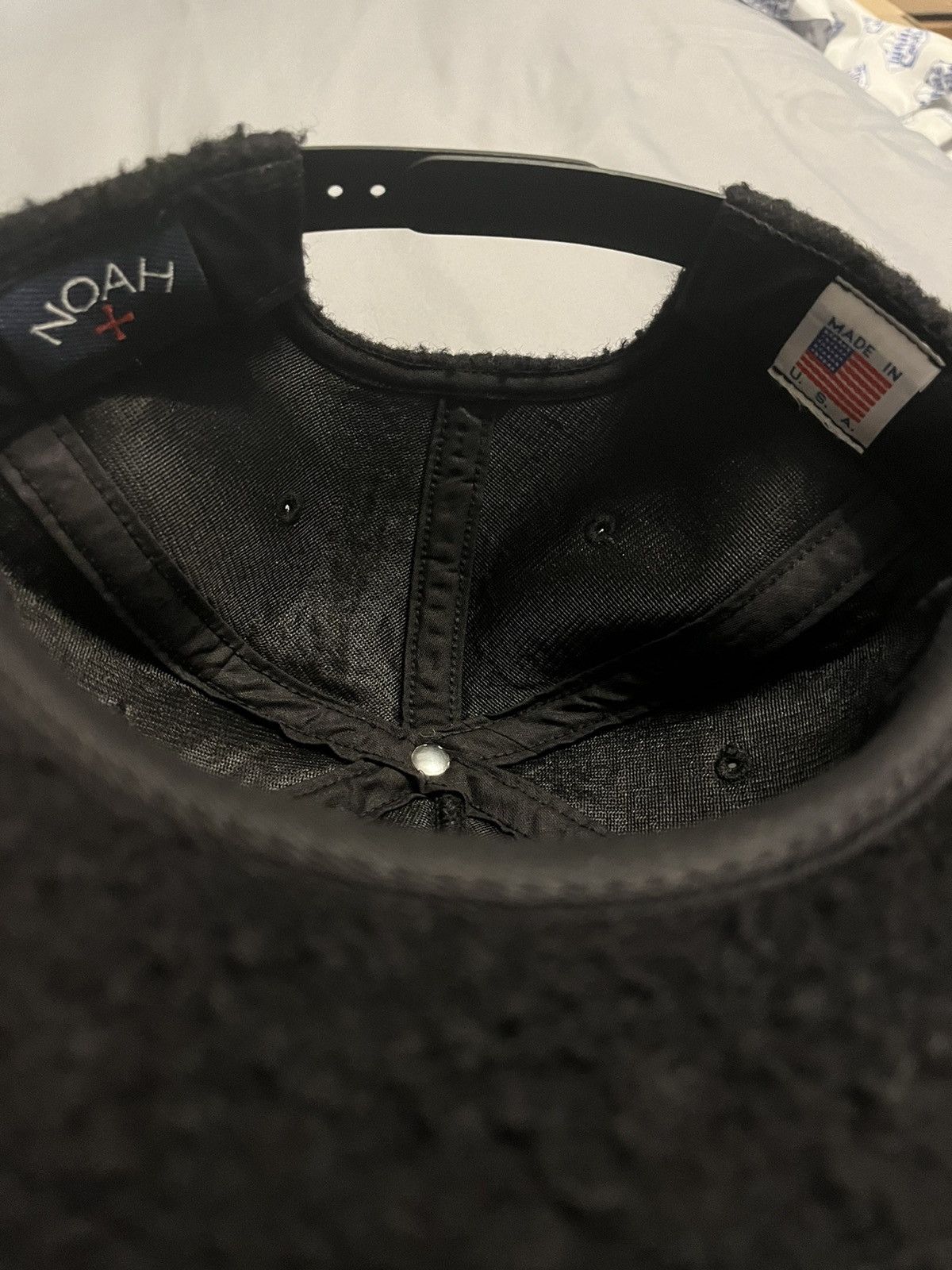 Noah Noah Teddy Cap Black Size ONE SIZE - 4 Thumbnail