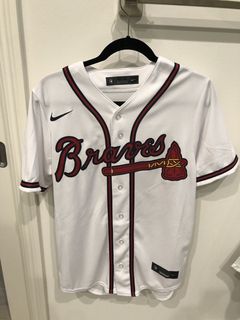 Majestic Atlanta Braves Jason Heyward Sewn White Baseball MLB Jersey XL