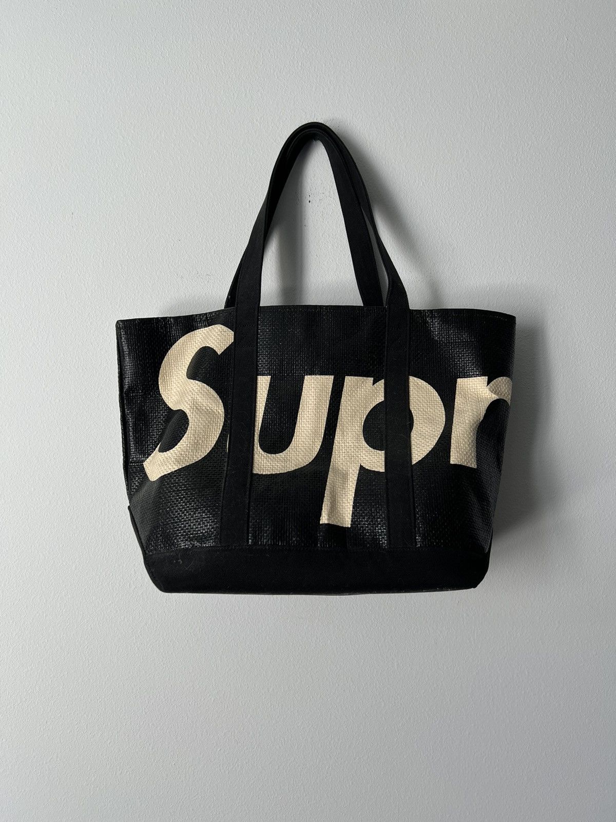 Supreme Raffia Tote Bag | Grailed