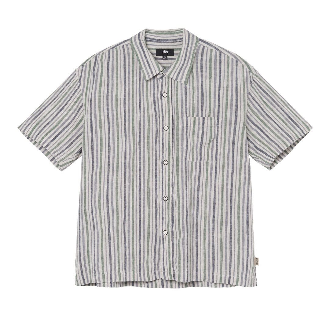 トップス STUSSY WRINKLY COTTON GAUZE SHIRT Stussy Wrinkly Cotton Gauze Shirt Stussy