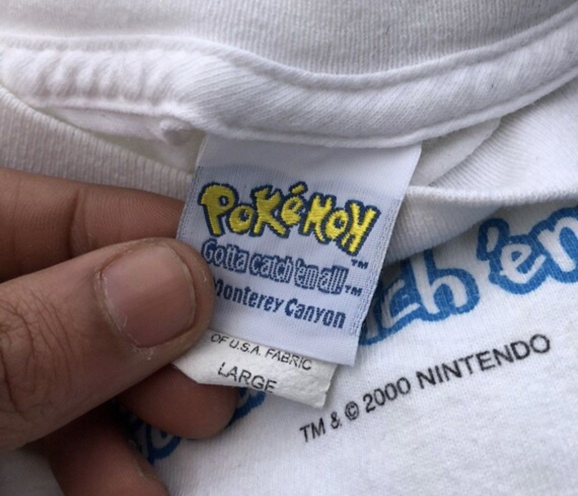 Nintendo Y2K Pokemon Gyrados Shirt Nintendo 90s Vintage T Cartoon Size US S / EU 44-46 / 1 - 3 Thumbnail