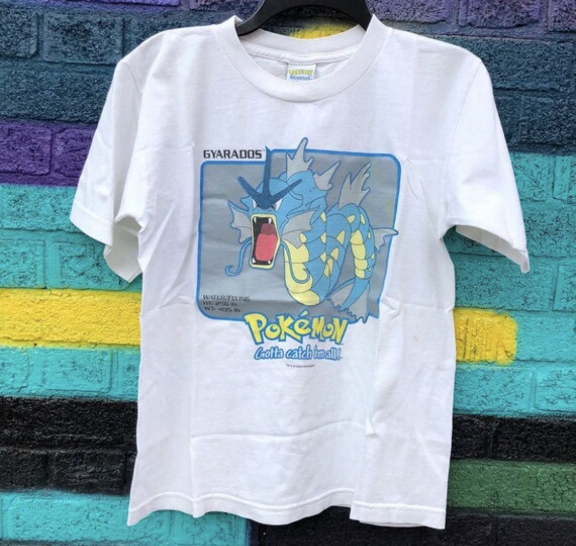 Nintendo Y2K Pokemon Gyrados Shirt Nintendo 90s Vintage T Cartoon Size US S / EU 44-46 / 1 - 2 Thumbnail