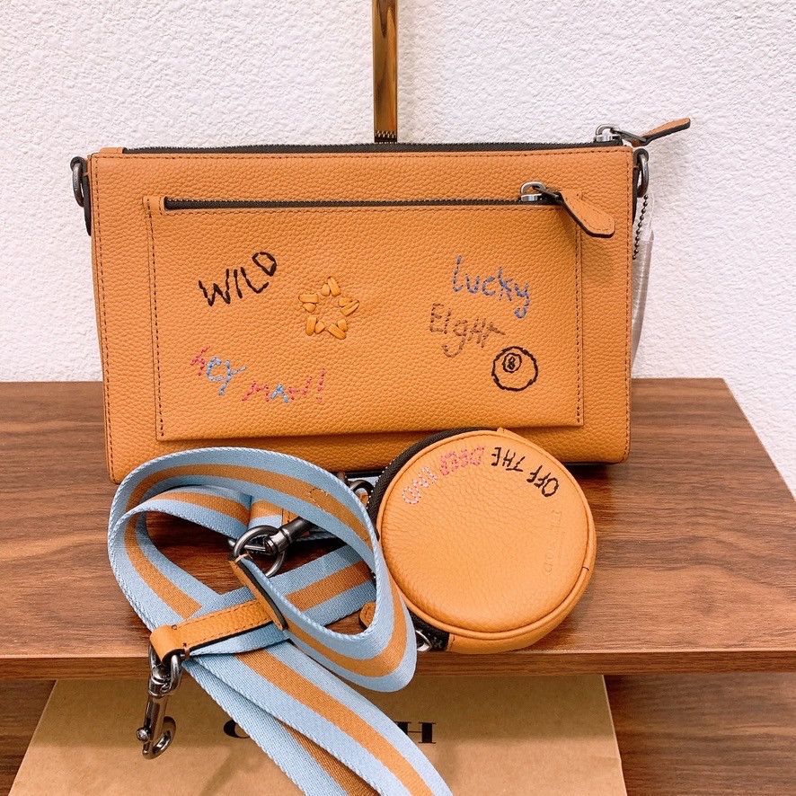 ★男女兼用★Coach Hudson Crossbody With Diary Embroidery Bag COACH® Outlet | Hudson Crossbody Bag With Diary Embroidery