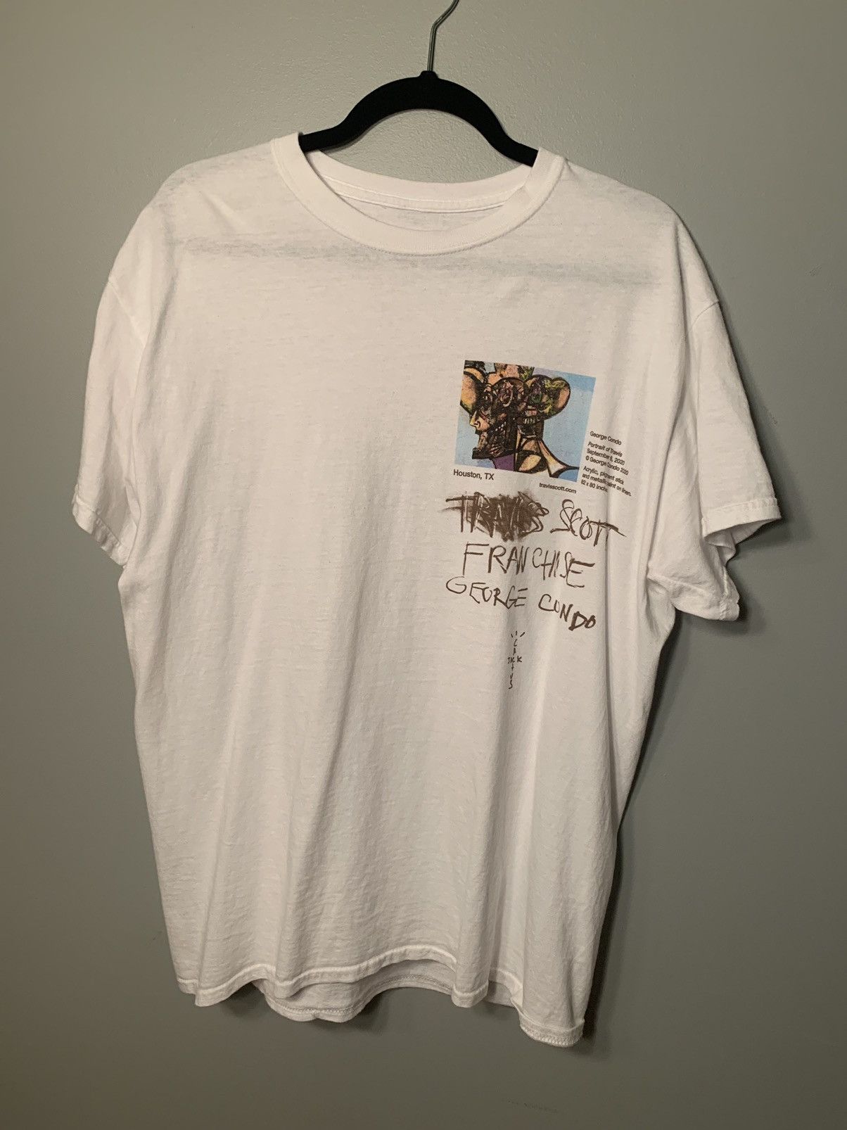 Travis Scott George Condo Shirt | Grailed