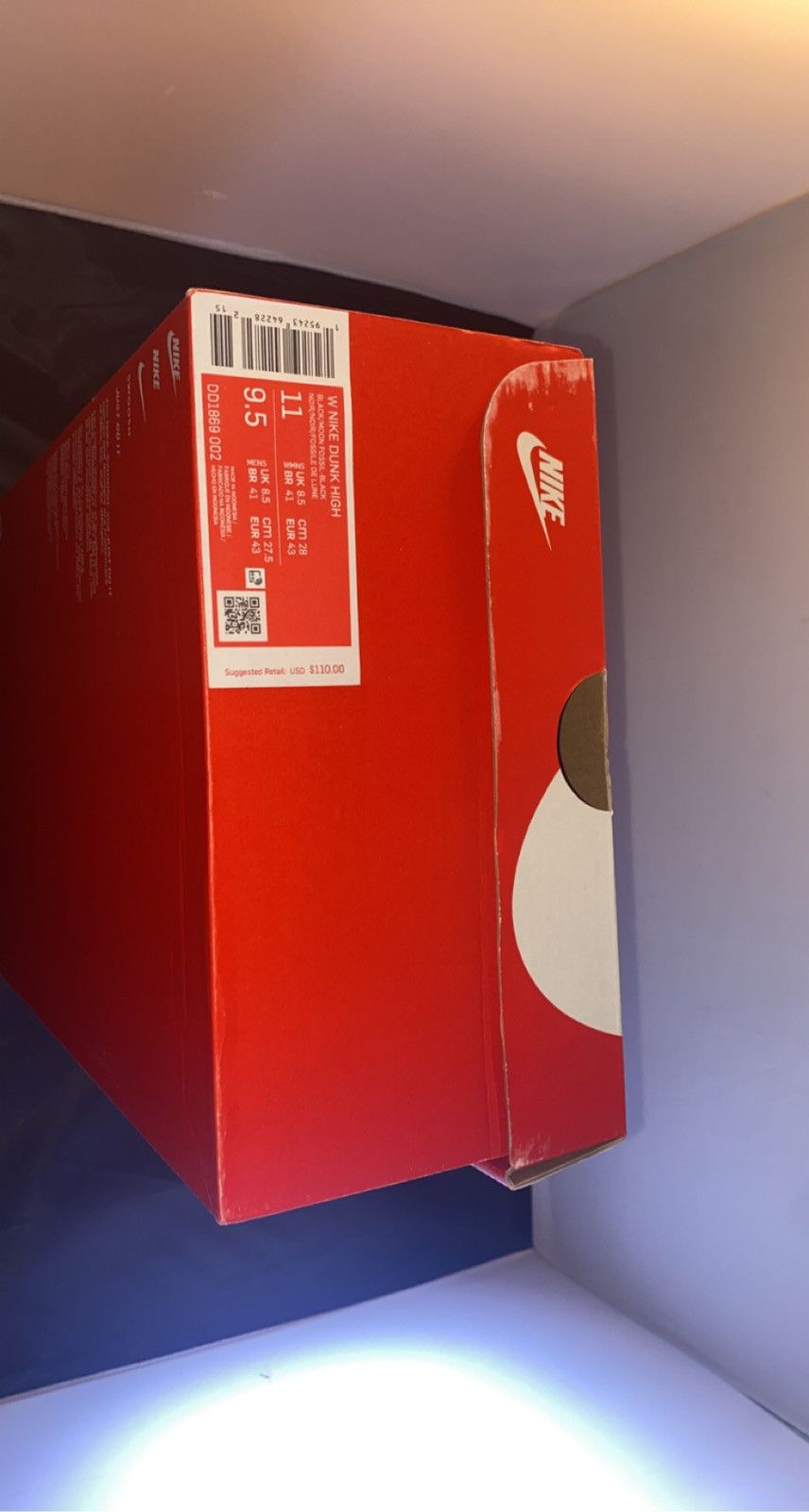Nike Moon Fossil Dunk High (11W/9.5M) Size US 9.5 / EU 42-43 - 2 Thumbnail