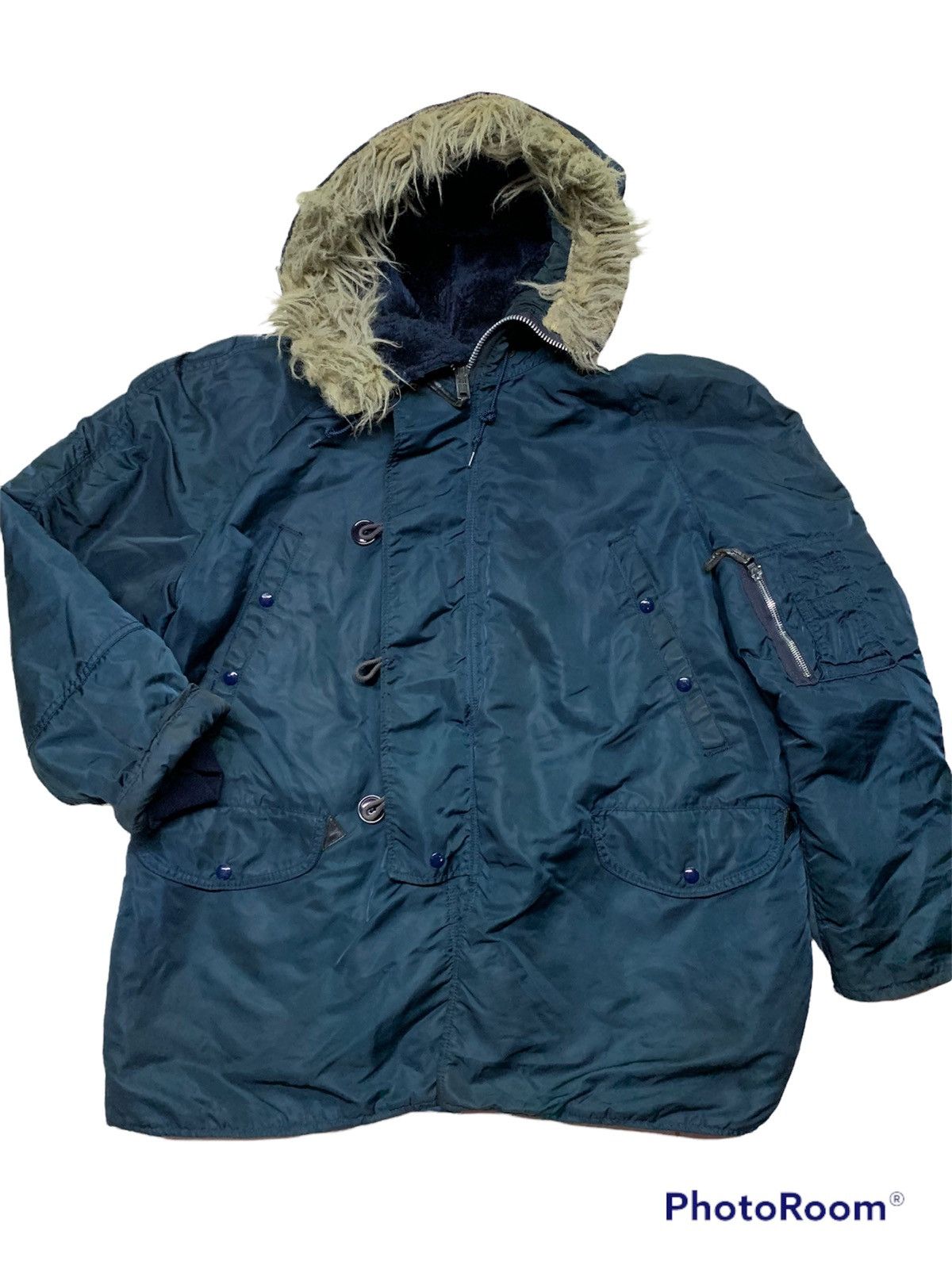 Alpha Industries Parka,extreme weather type n-38 Size US XL / EU 56 / 4 - 2 Thumbnail
