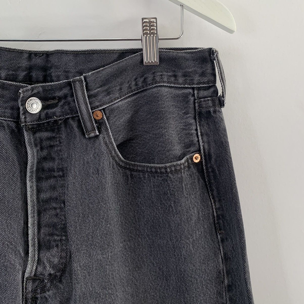 Levi's Levi’s 501 Vintage Faded Black Size US 32 / EU 48 - 3 Thumbnail