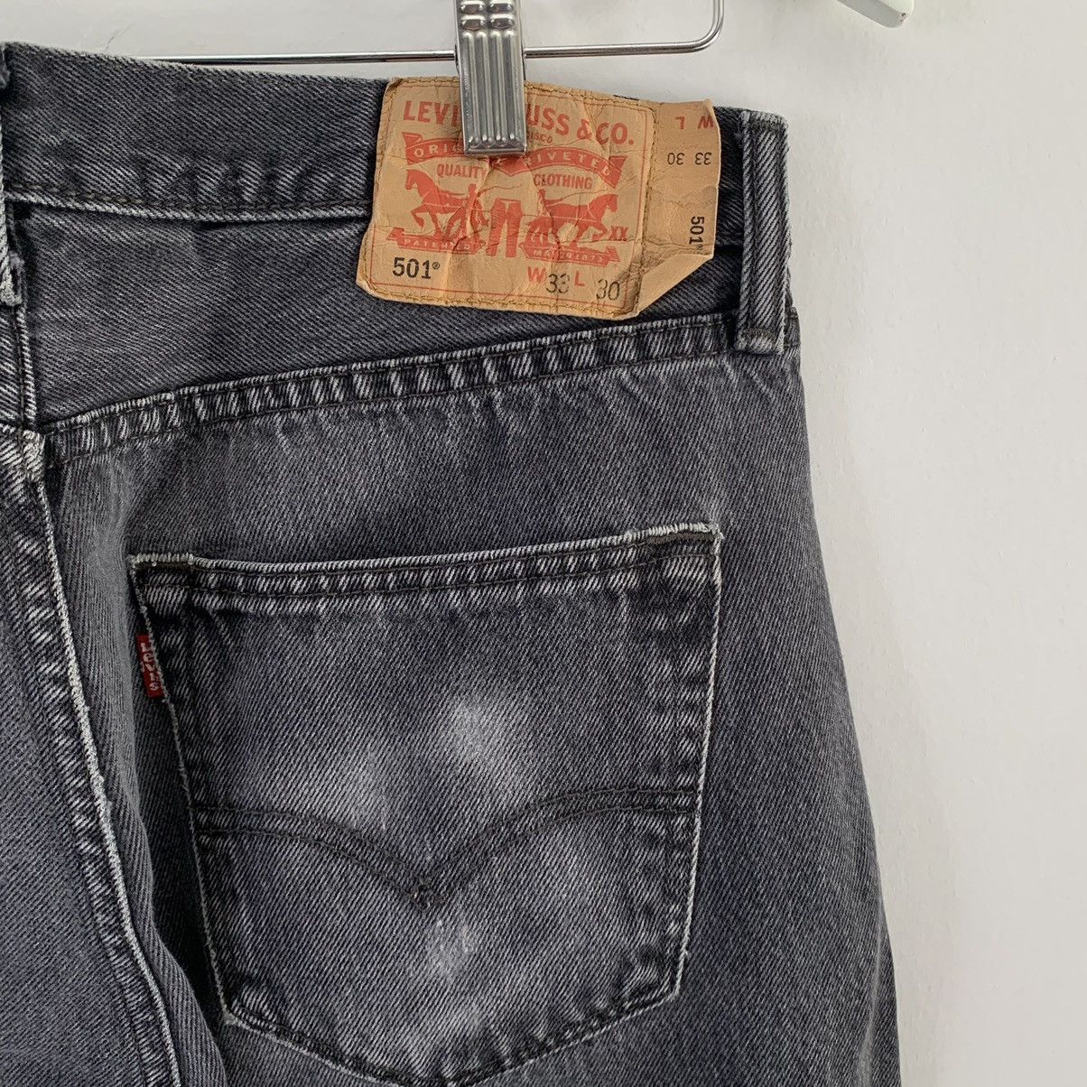 Levi's Levi’s 501 Vintage Faded Black Size US 32 / EU 48 - 6 Thumbnail
