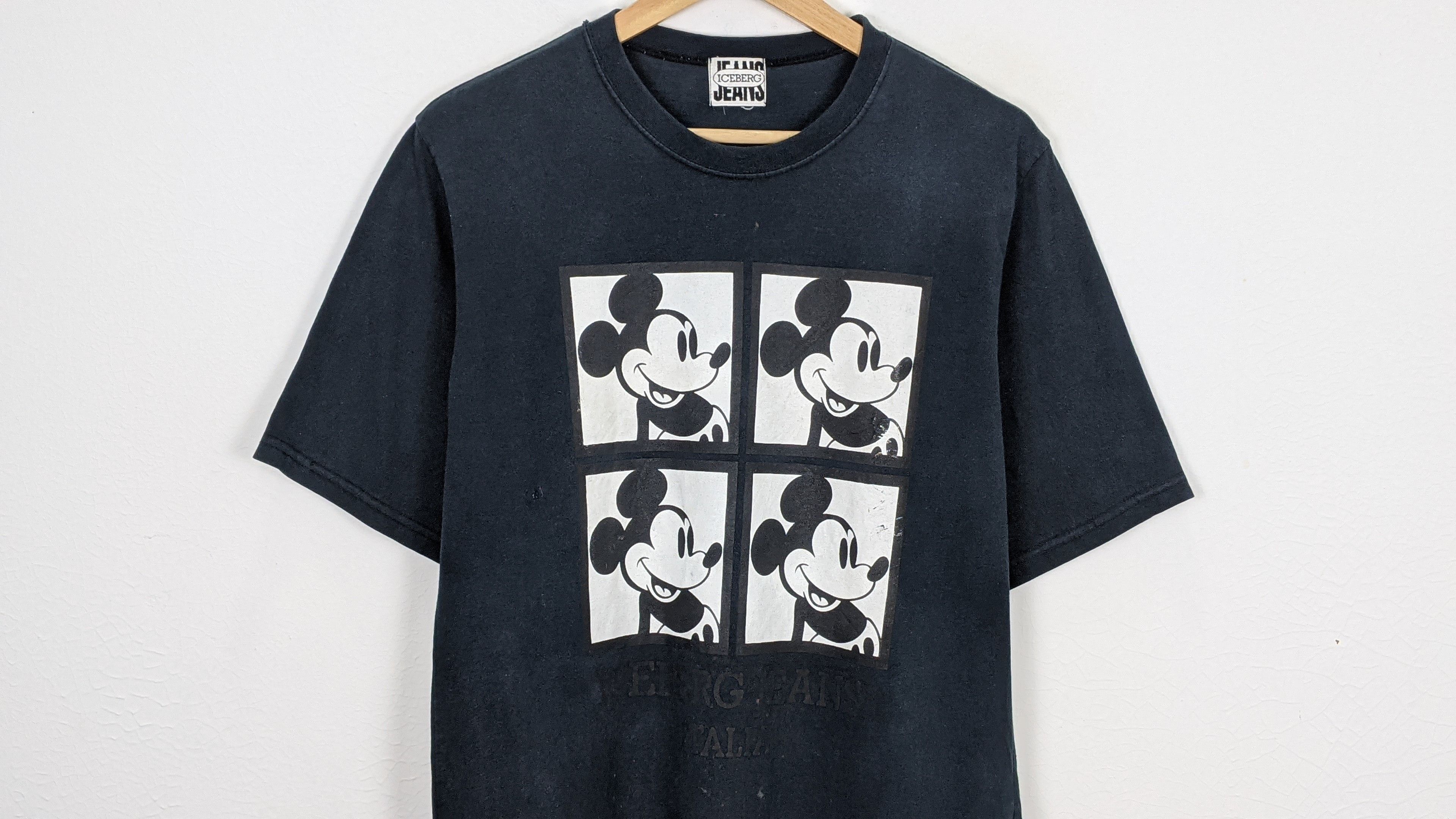 Iceberg Iceberg Jeans Mickey Mouse shirt Size US M / EU 48-50 / 2 - 2 Thumbnail
