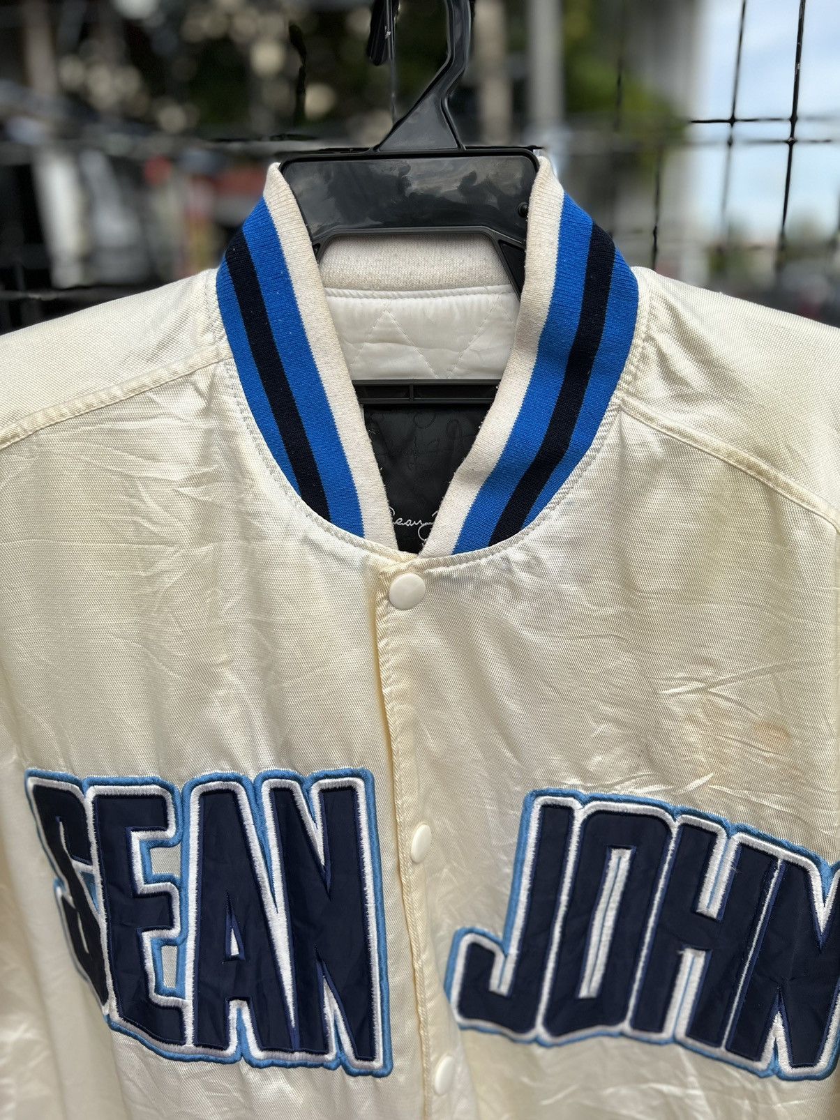 Sean John Vintage 🔥 Sean John varsity button up jacket over saiz Size US XXL / EU 58 / 5 - 2 Thumbnail