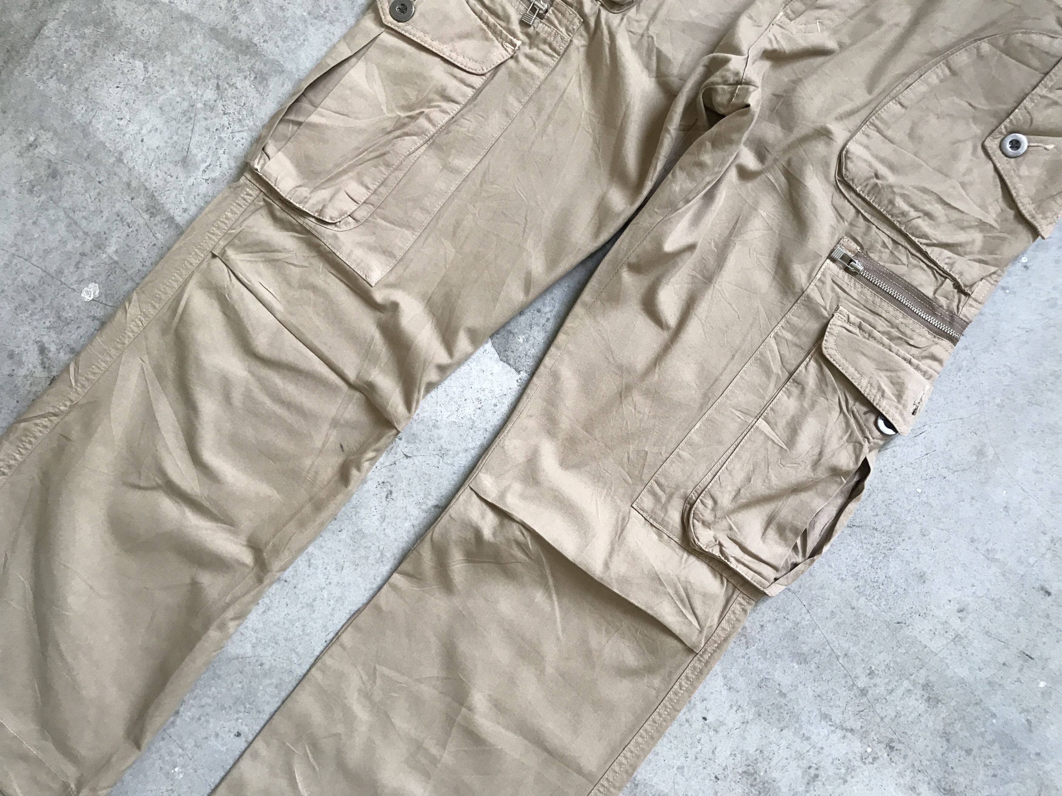 Japanese Brand × Seditionaries CP101 FLARE USW Japan Mutipockets Tactical Light Cargo Pant Size US 33 - 5 Thumbnail