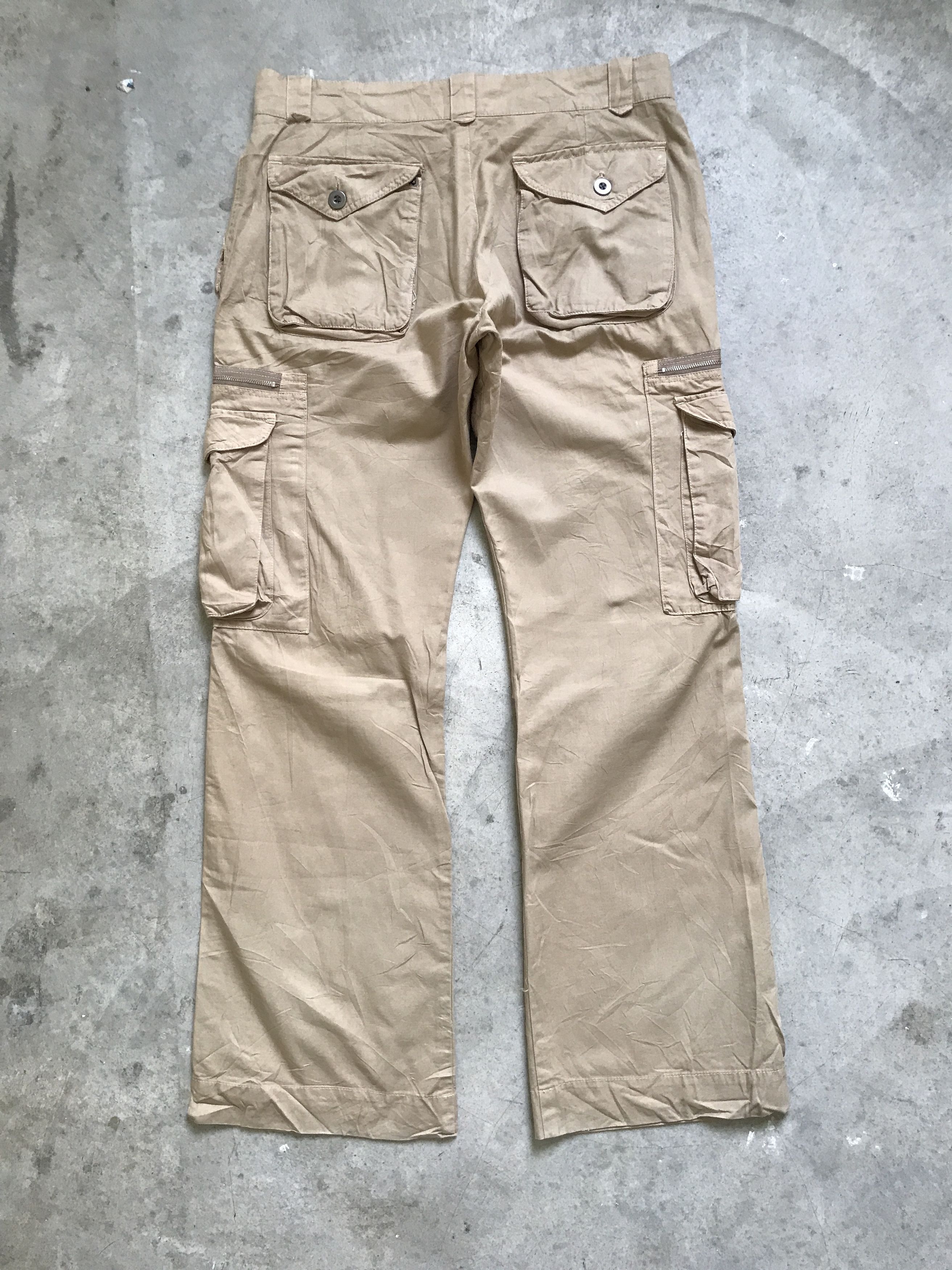 Japanese Brand × Seditionaries CP101 FLARE USW Japan Mutipockets Tactical Light Cargo Pant Size US 33 - 12 Thumbnail